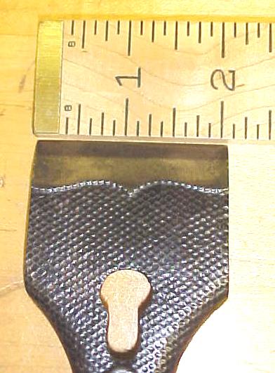 Stanley No. 27 Smooth Wood Bottom Plane Cap Cover