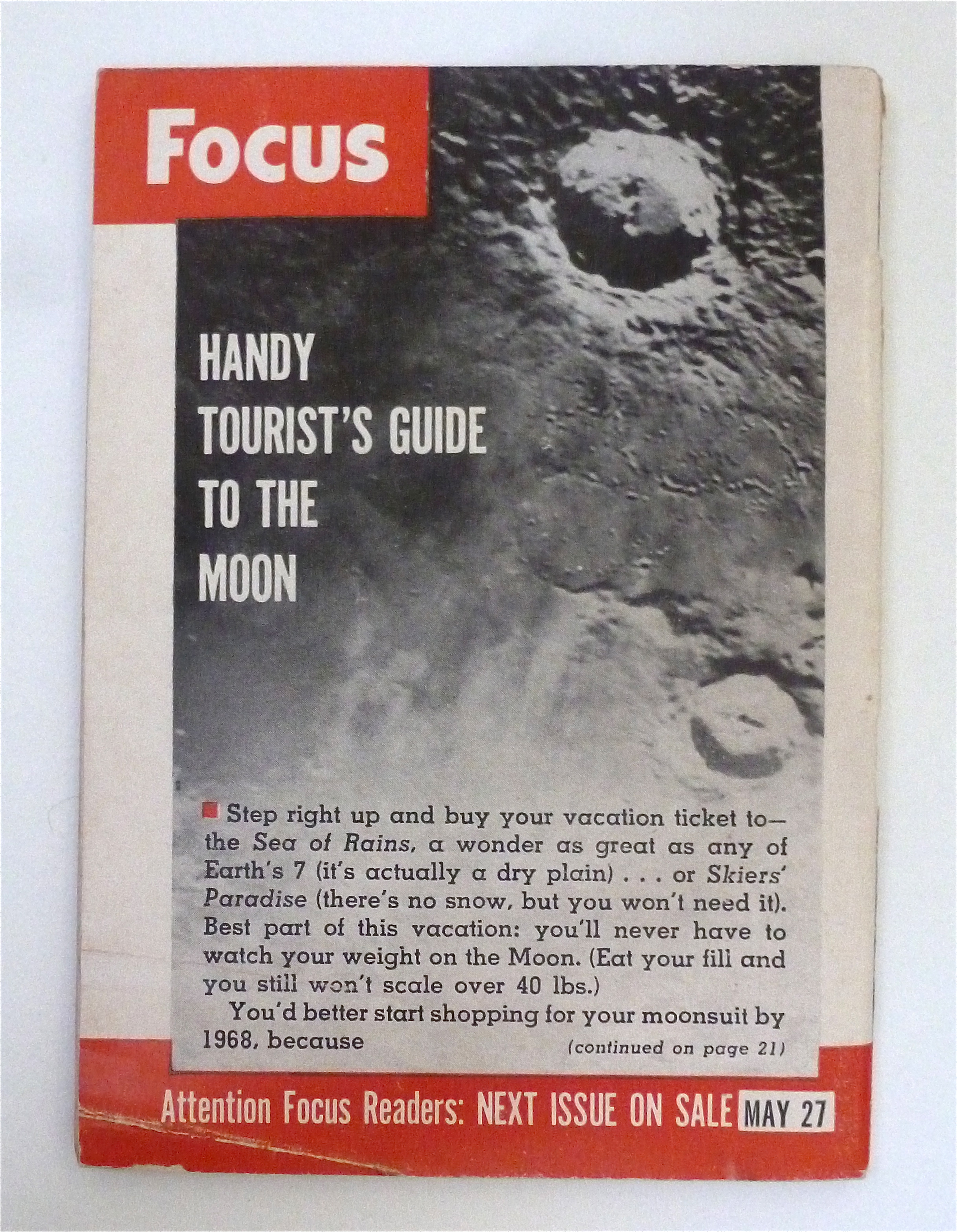 Focus Magazine June 1953 Mona Knox