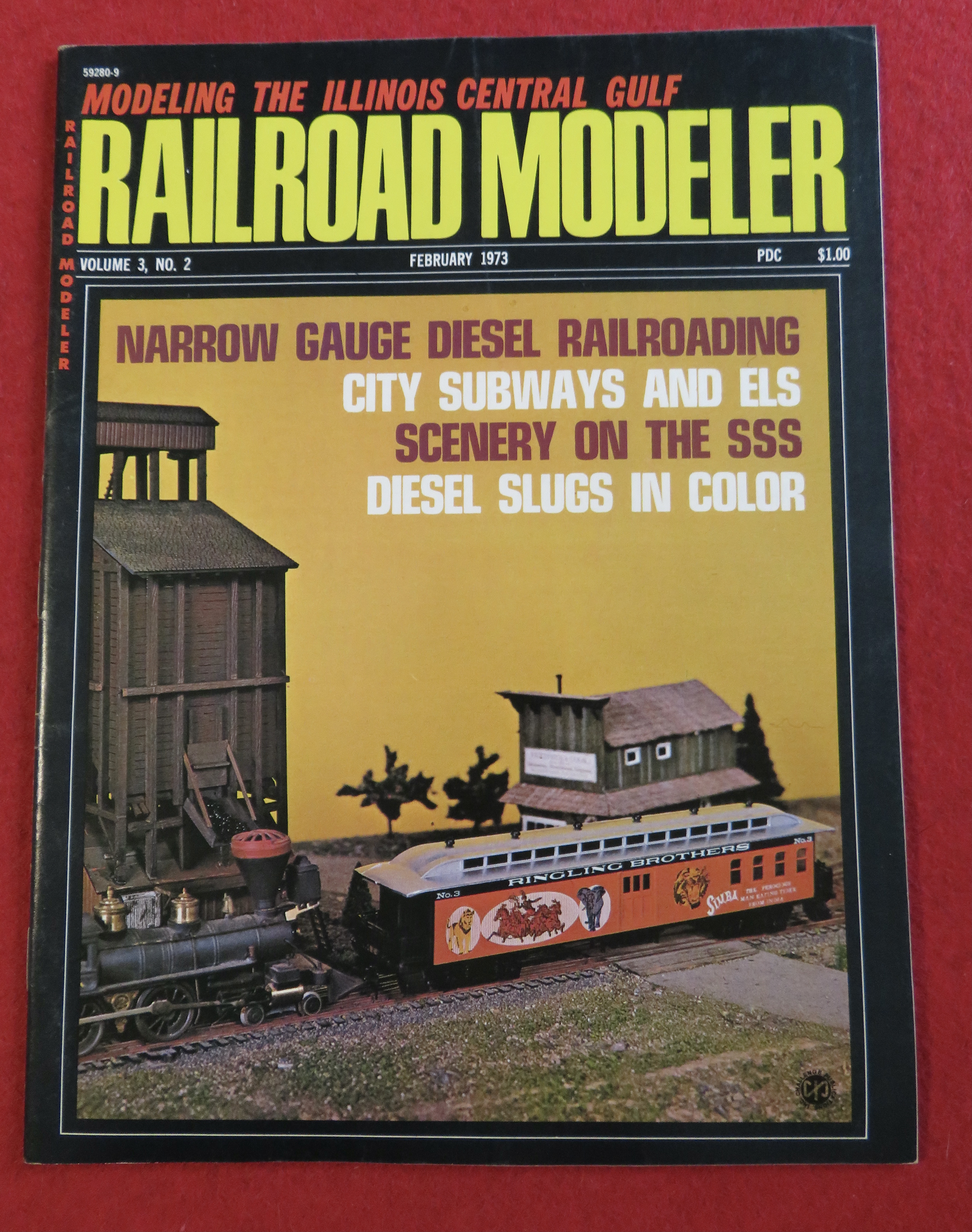 Railroad Modeler Magazine February 1973