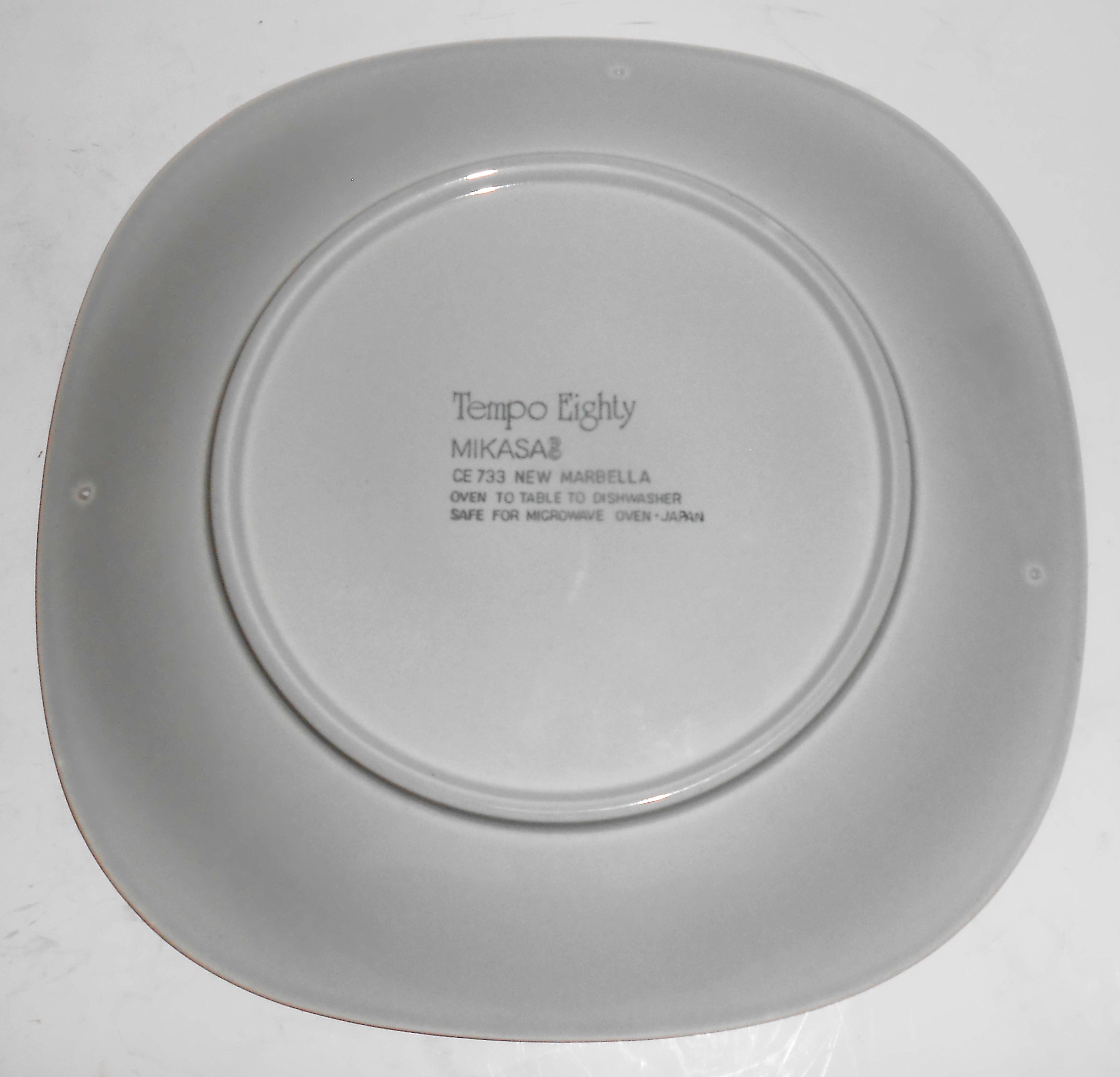 Mikasa China CE 733 Grey New Marbella Salad Plate