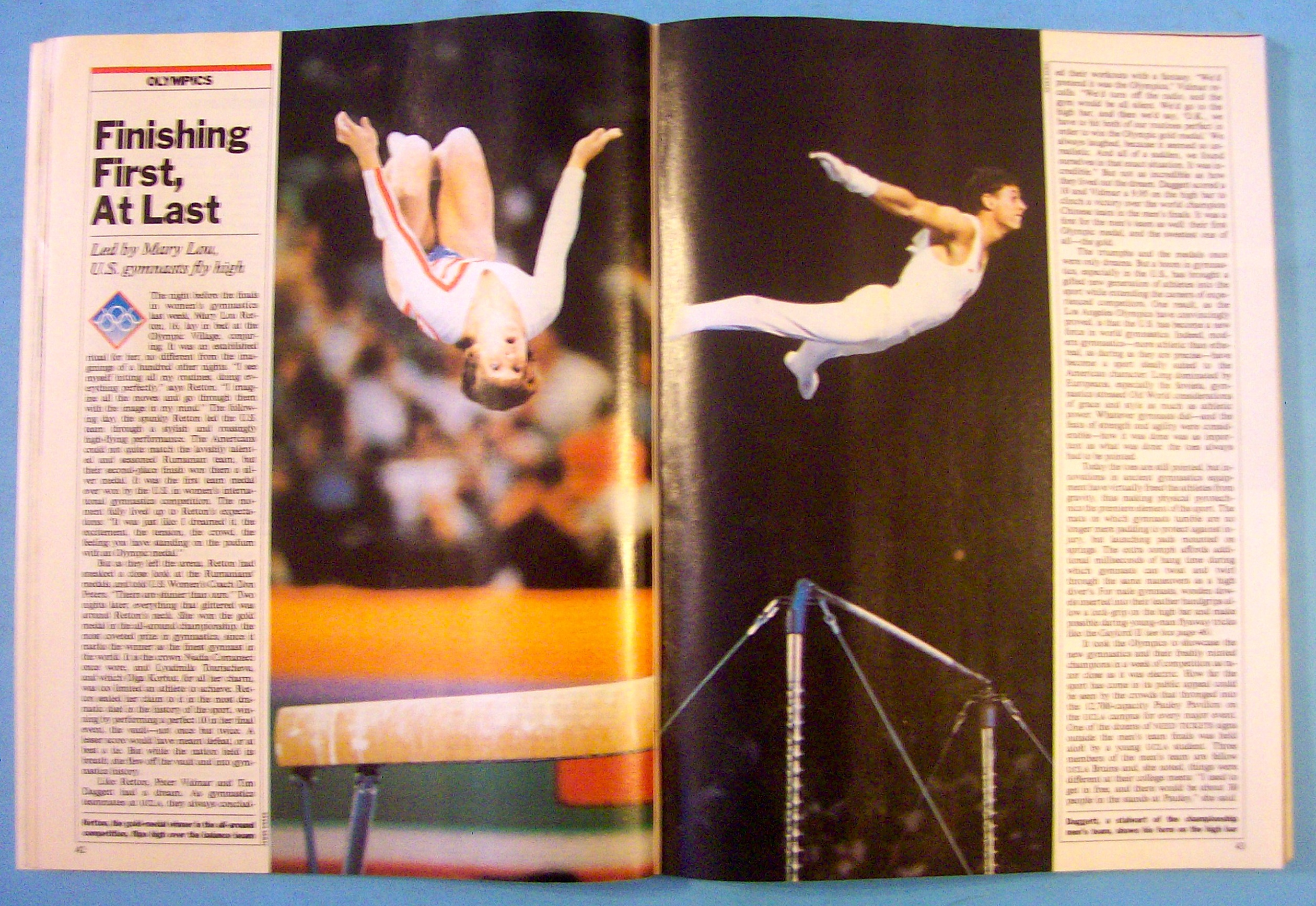 Time Magazine August 13, 1984 Carl Lewis