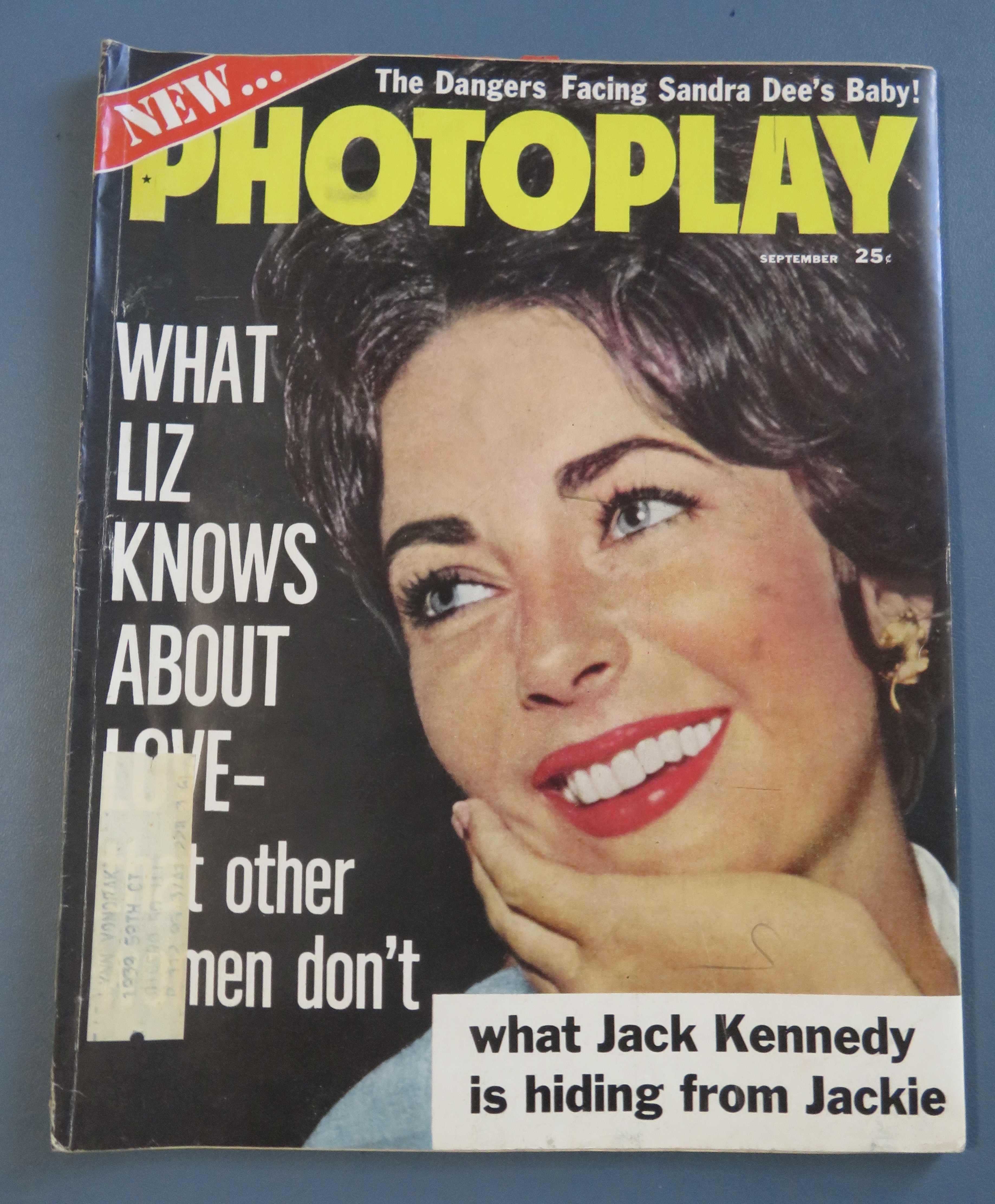 Photoplay Magazine September 1961 Liz Taylor