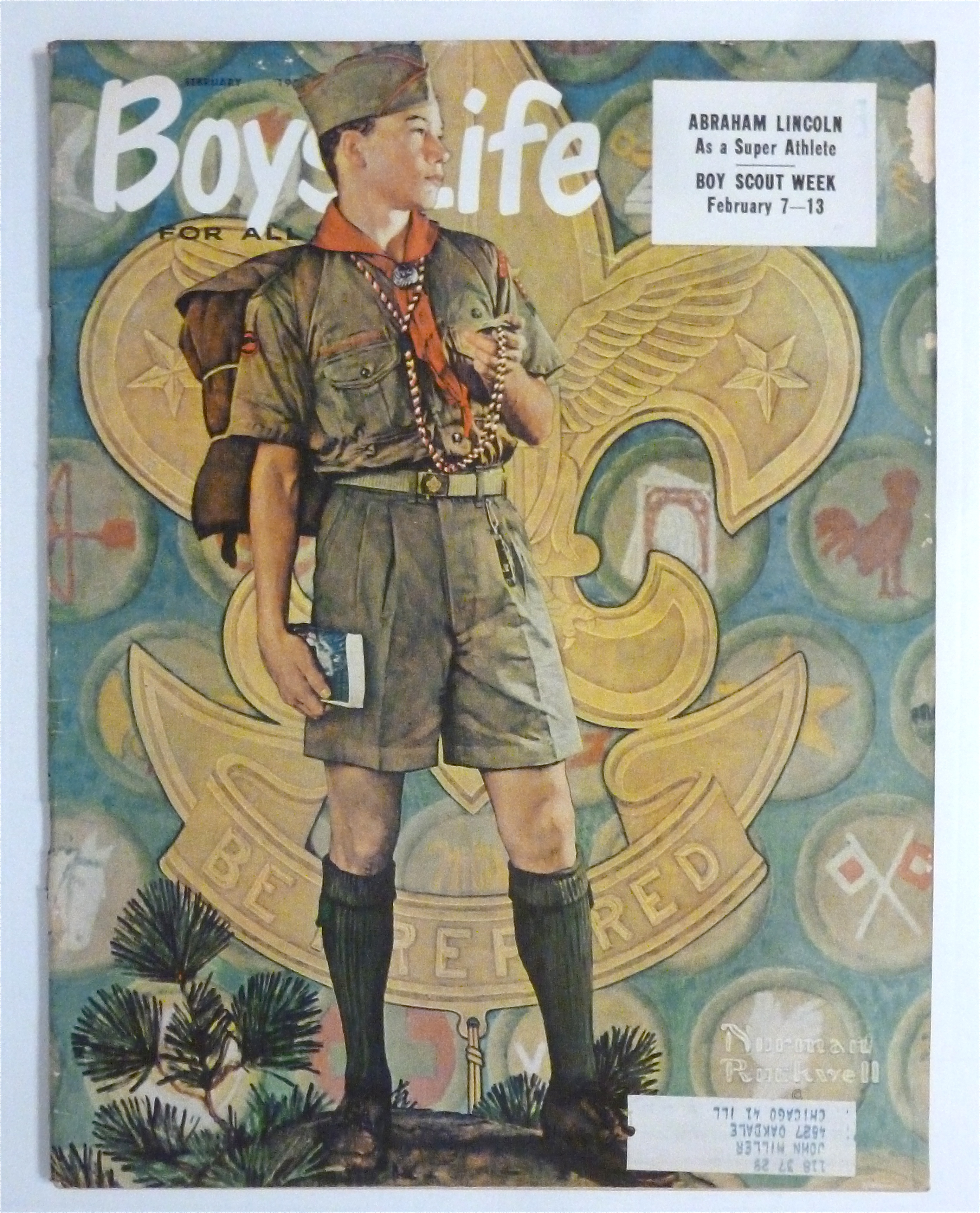 Boys Life Magazine February 1959 Abraham Lincoln