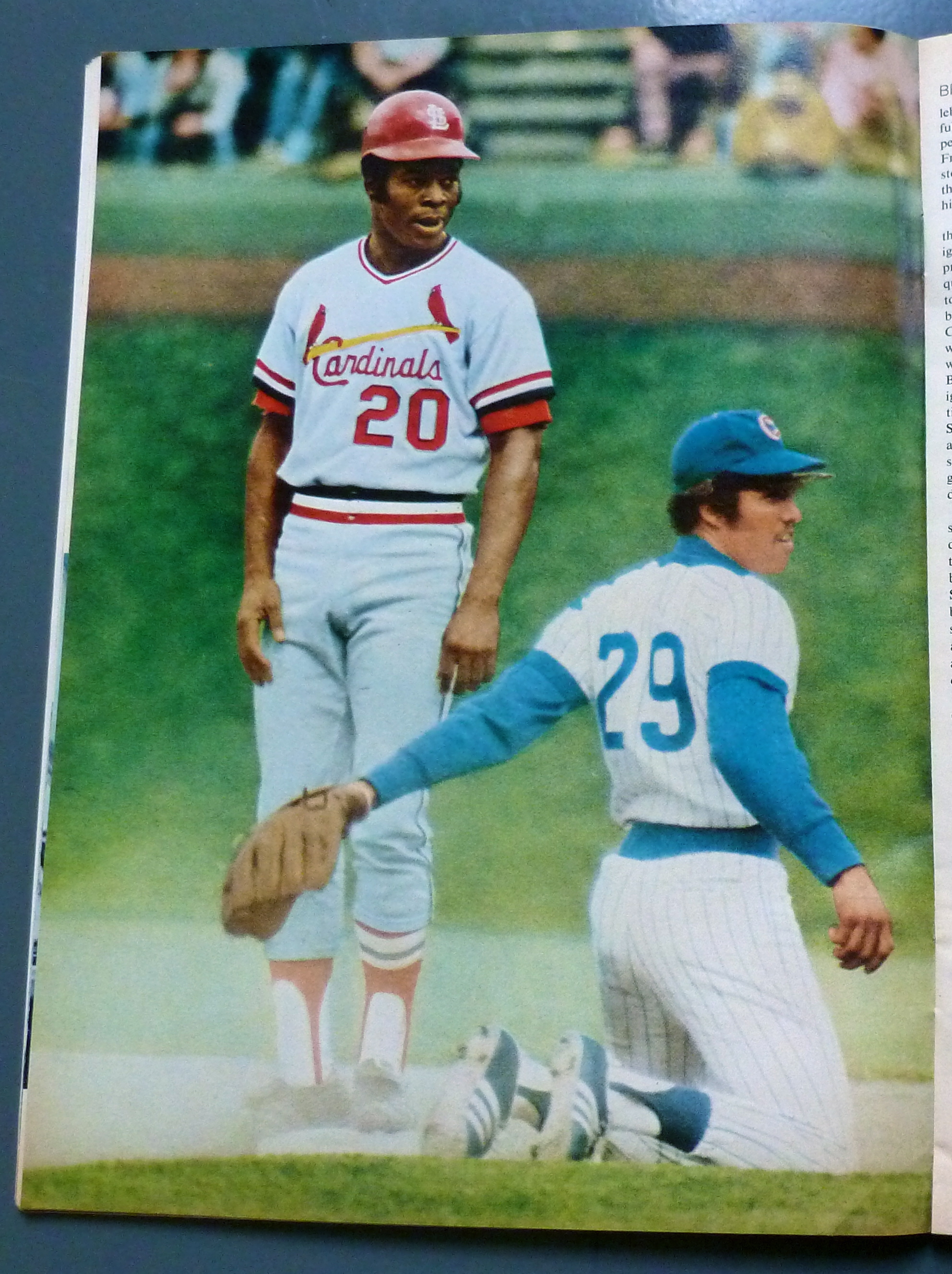 Sports Illustrated Magazine-July 22, 1974-Lou Brock