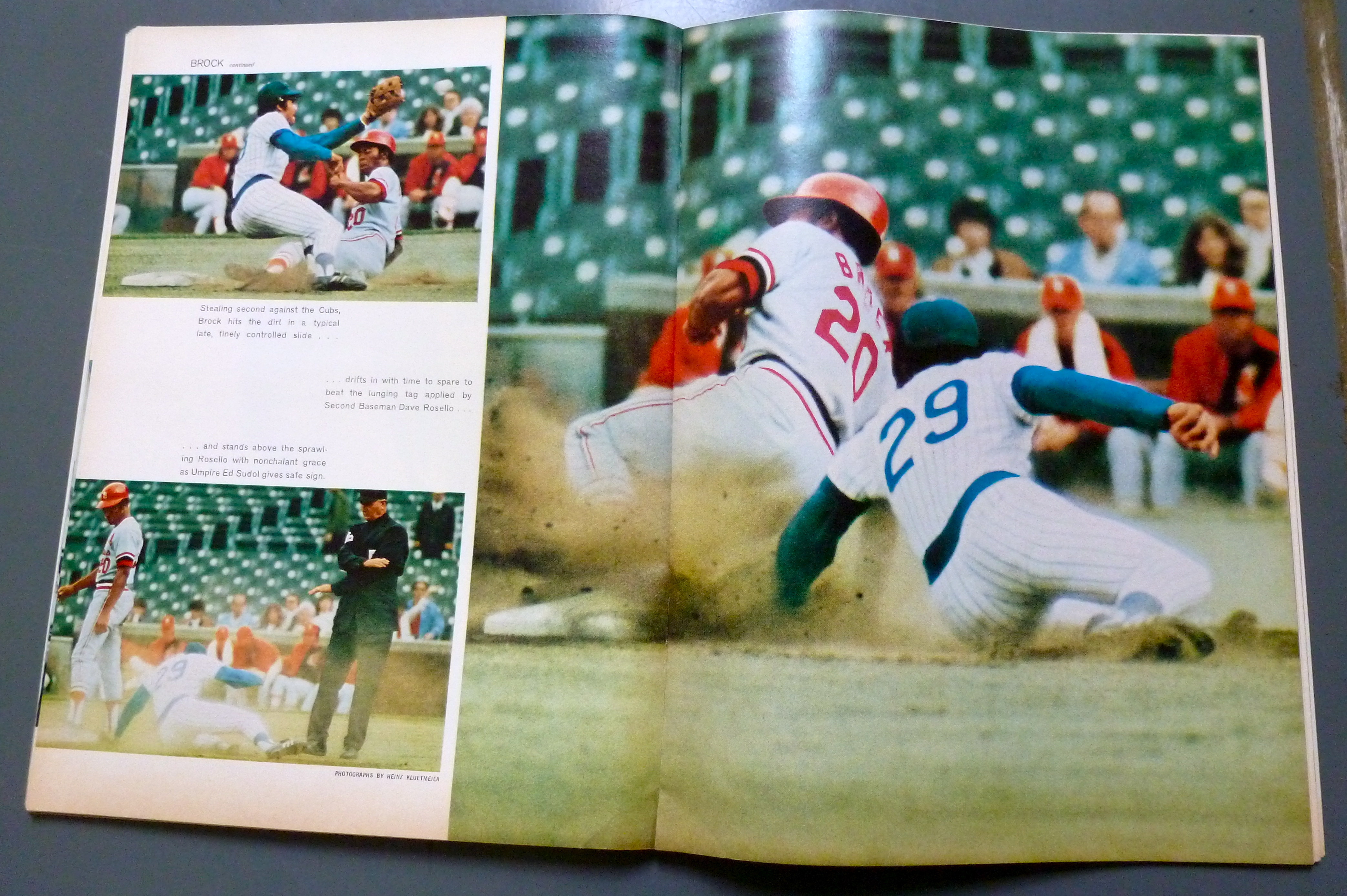 Sports Illustrated Magazine-July 22, 1974-Lou Brock