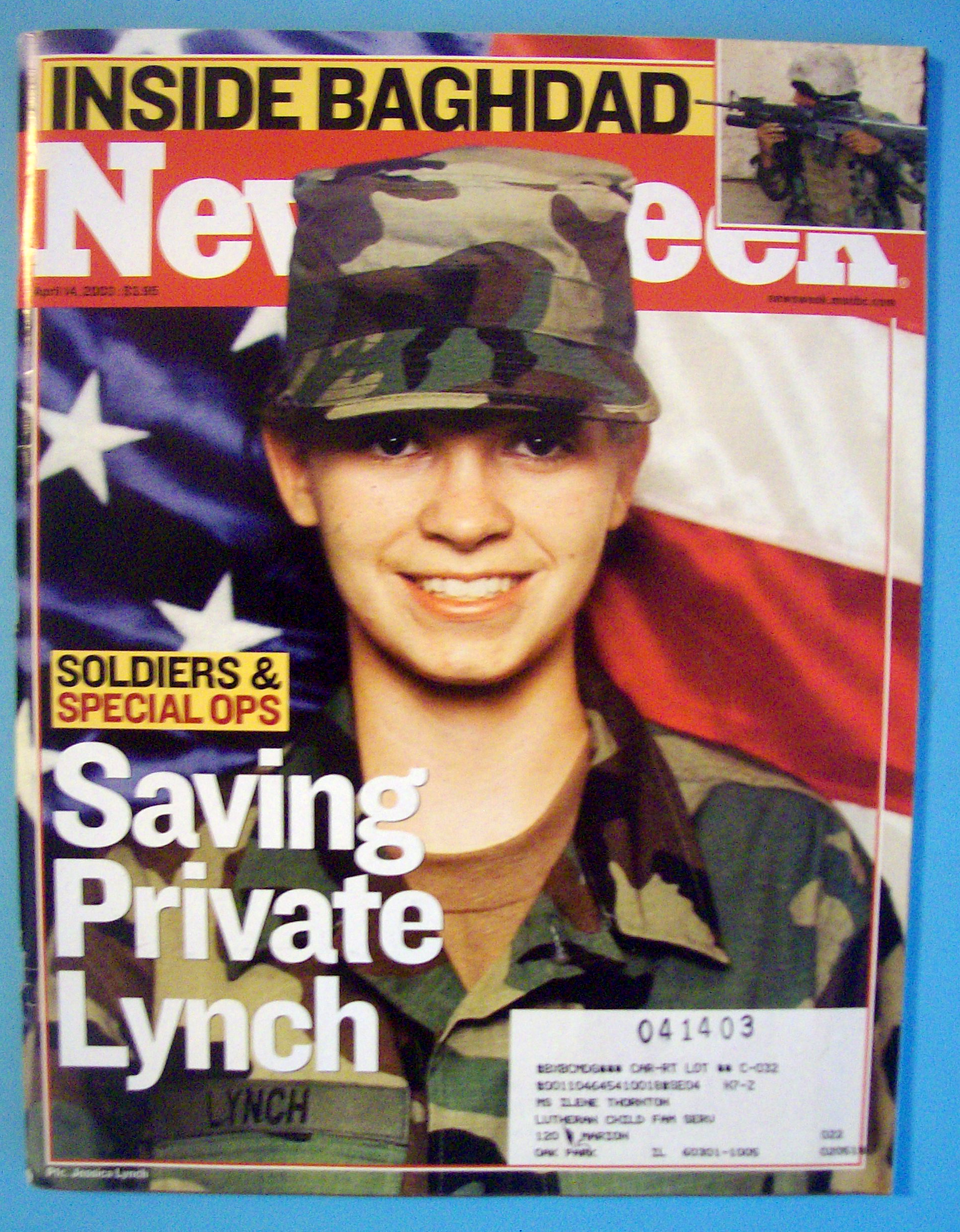 Newsweek Magazine-April 14, 2003-Saving Private Lynch