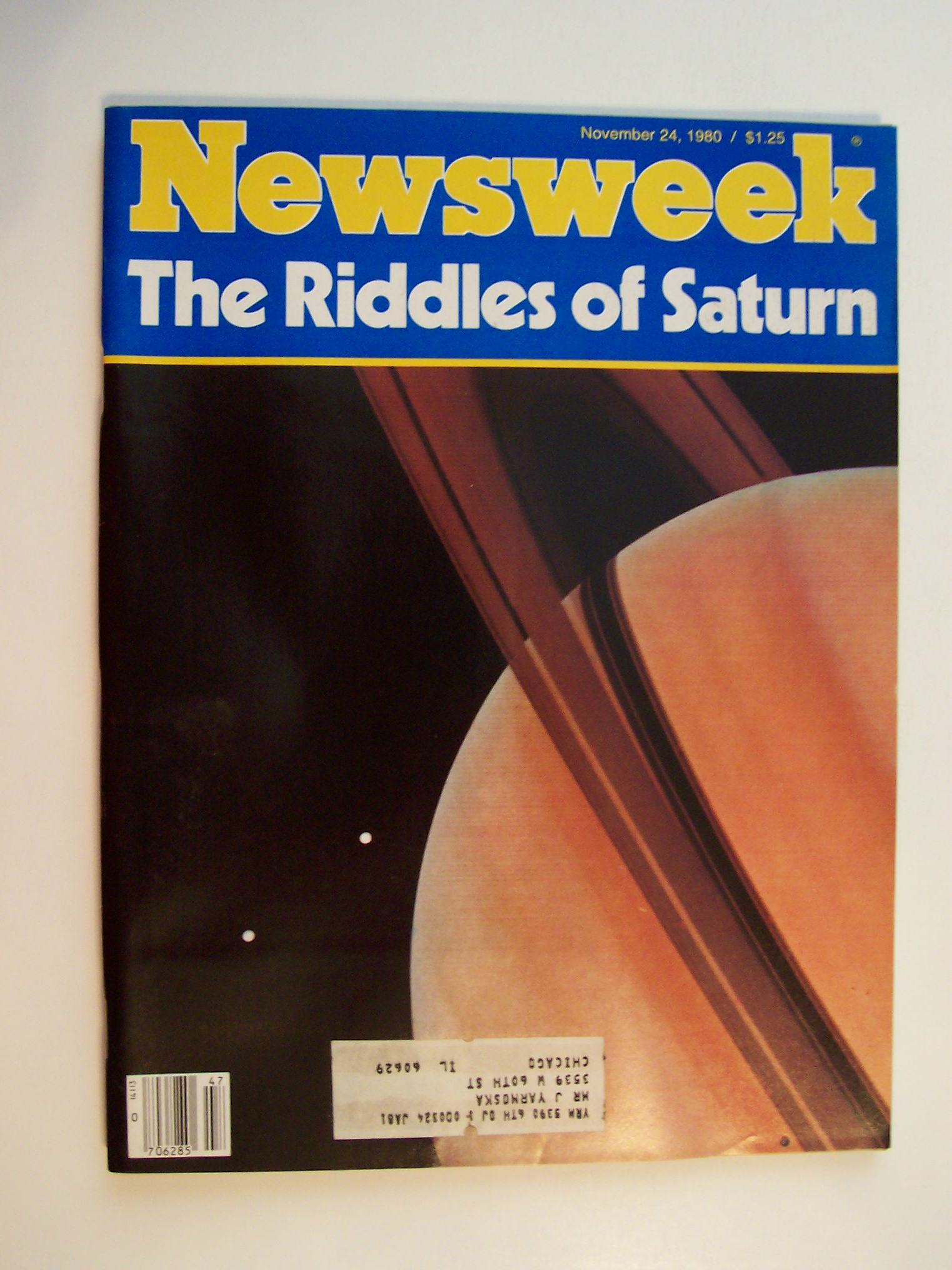 Newsweek Magazine - November  24,  1980