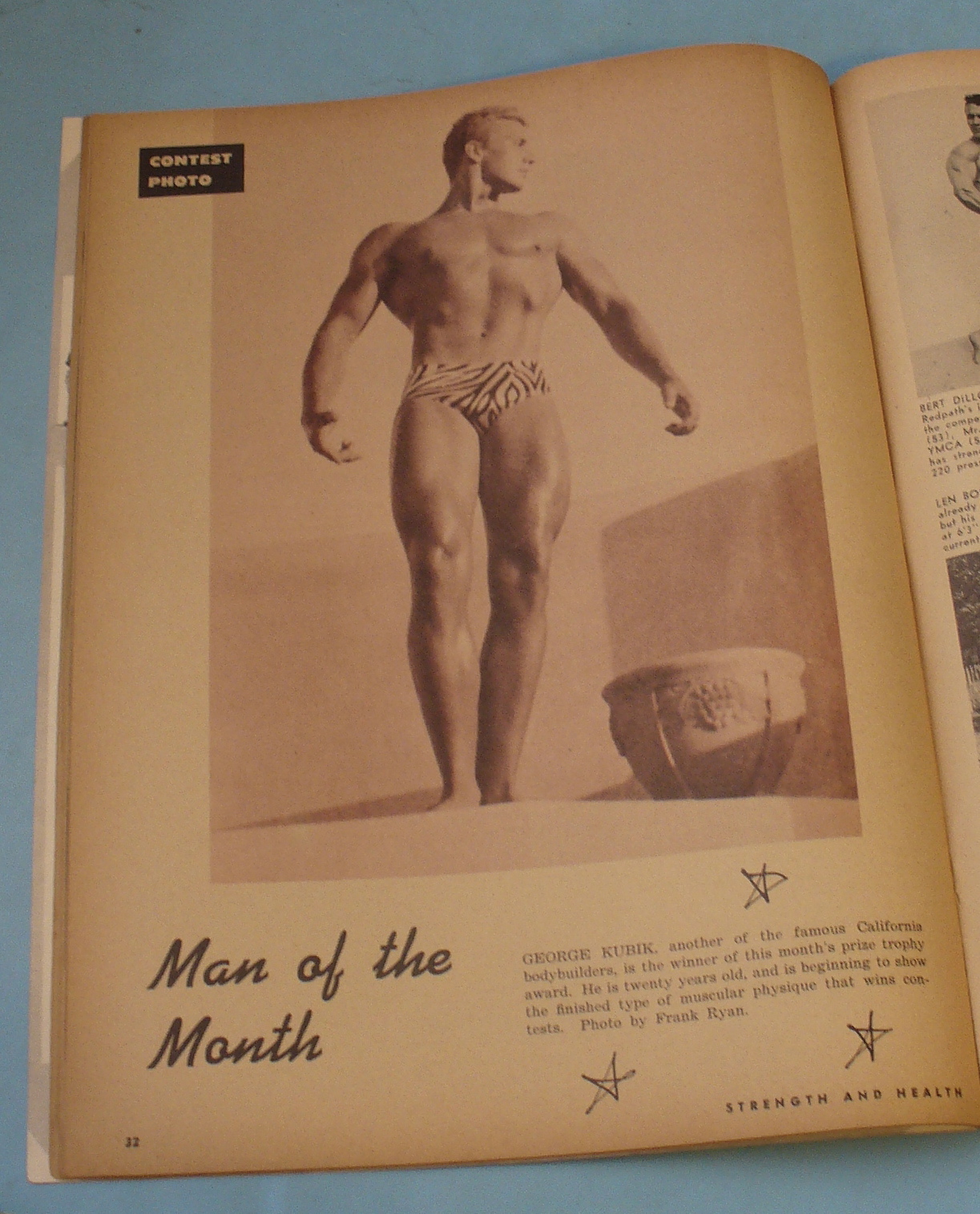 Strength & Health Magazine May 1956 Dennis Nelson