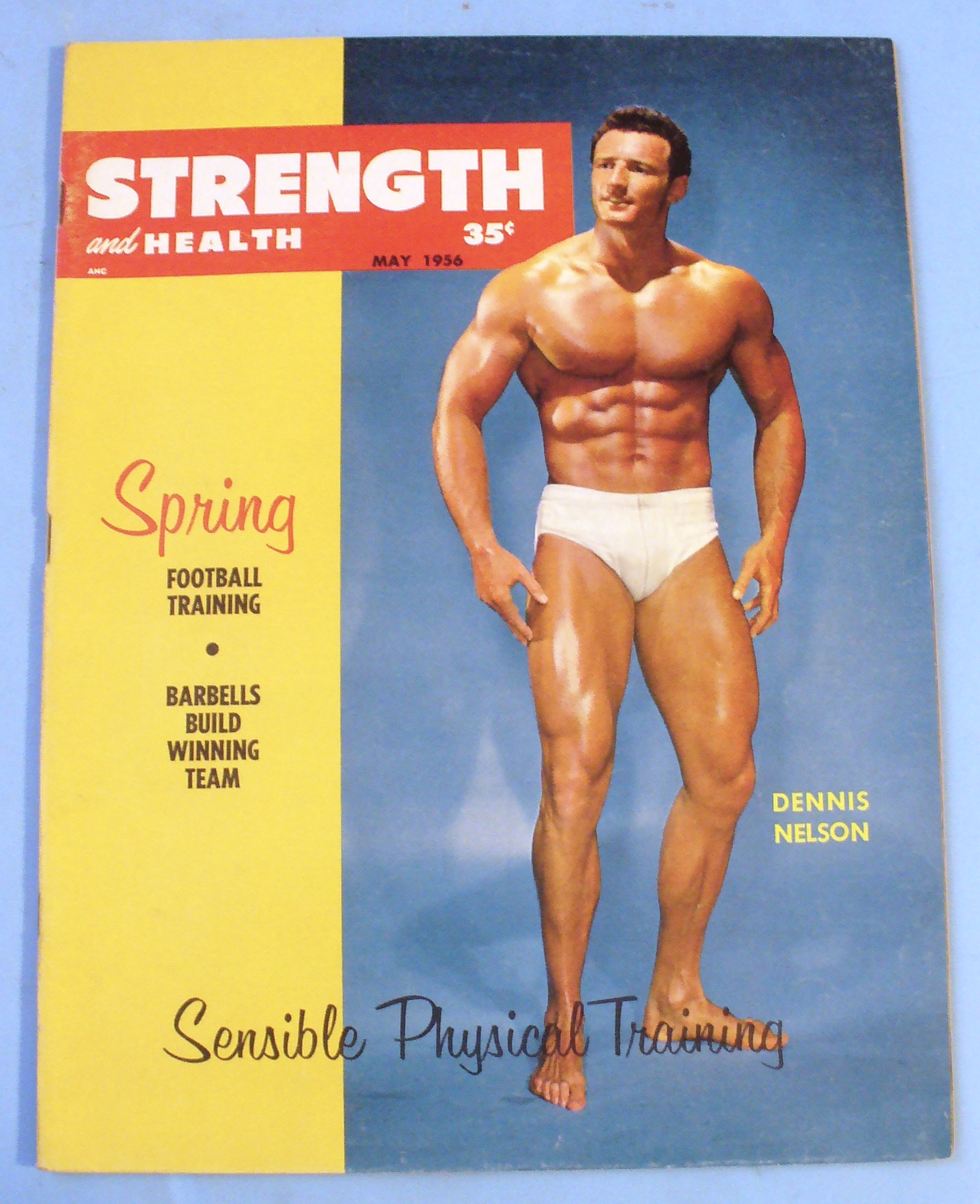 Strength & Health Magazine May 1956 Dennis Nelson