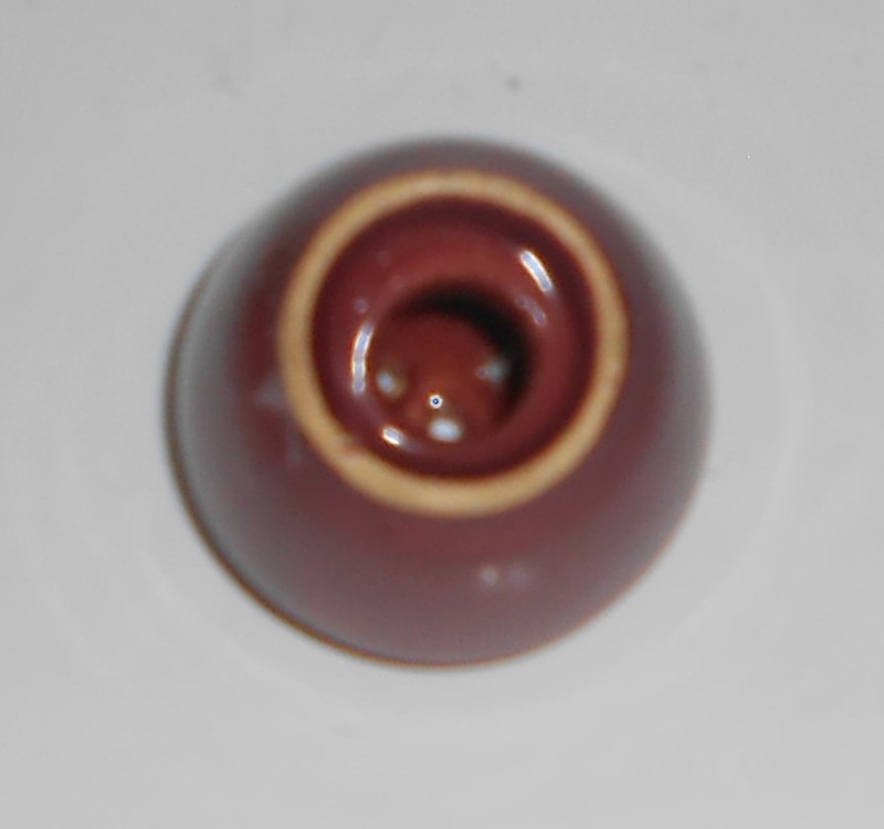 VINTAGE Bauer Pottery El Chico Burgundy VERY RARE