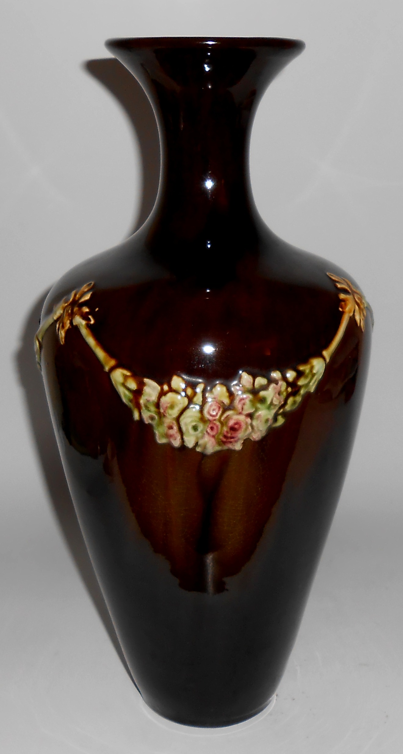 Peters And Reed Pottery Standard Glaze 13in Vase Mint