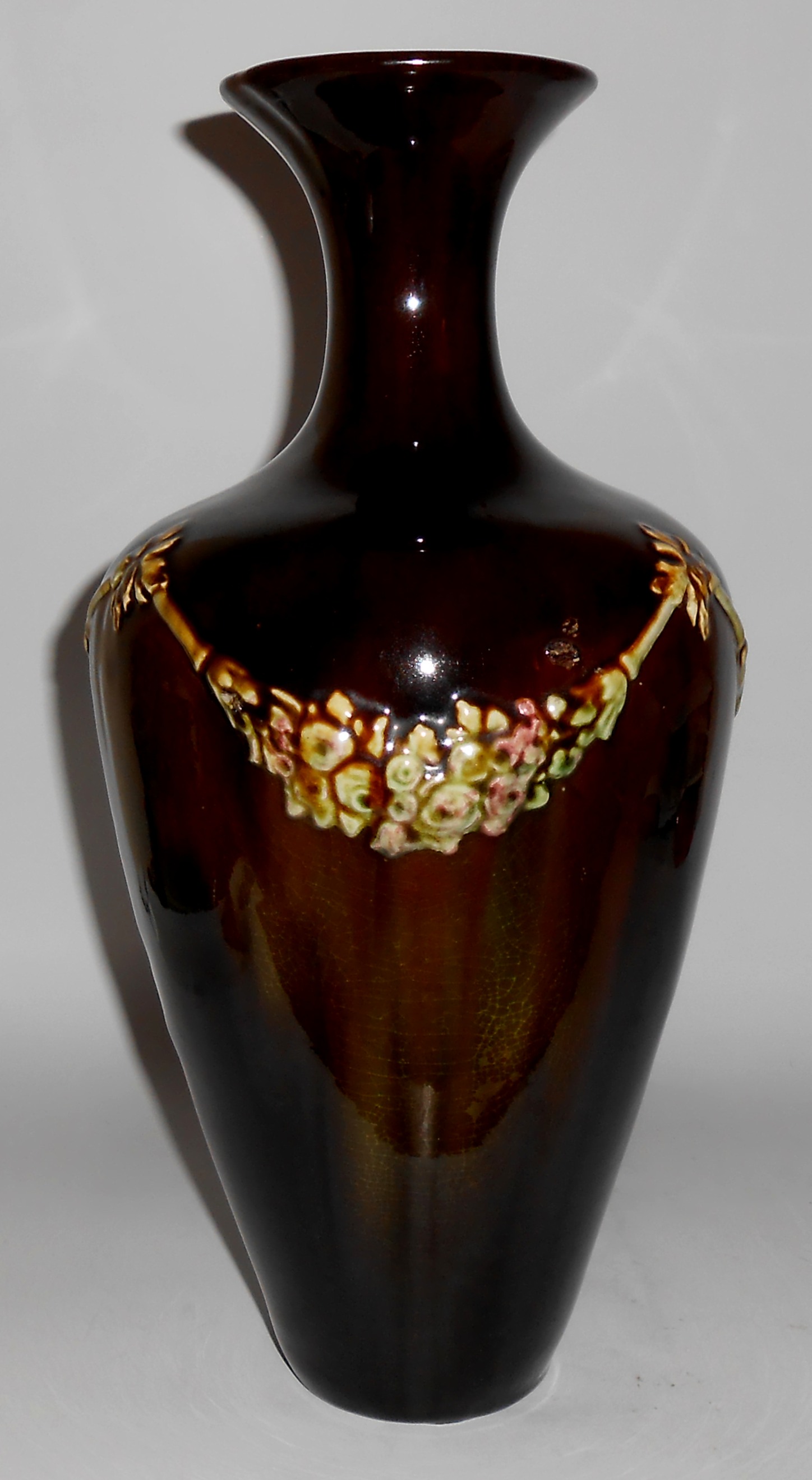 Peters And Reed Pottery Standard Glaze 13in Vase Mint