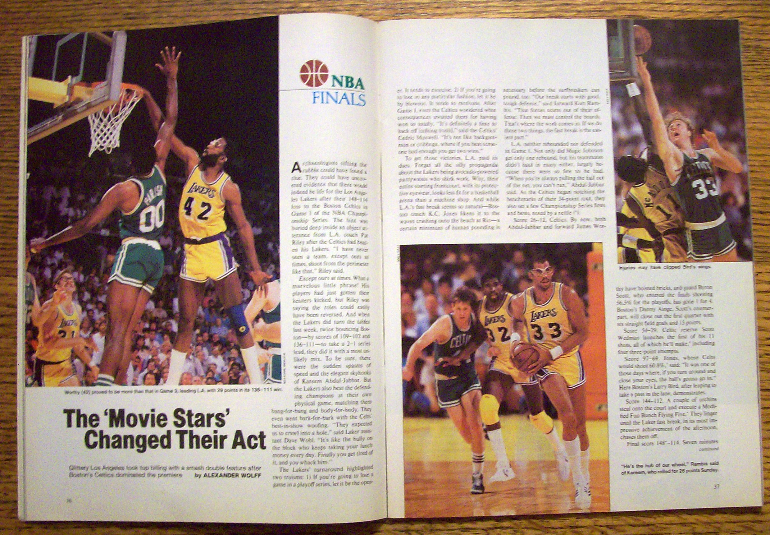 Sports Illustrated Magazine-June 10,1985-Kareem Jabbar