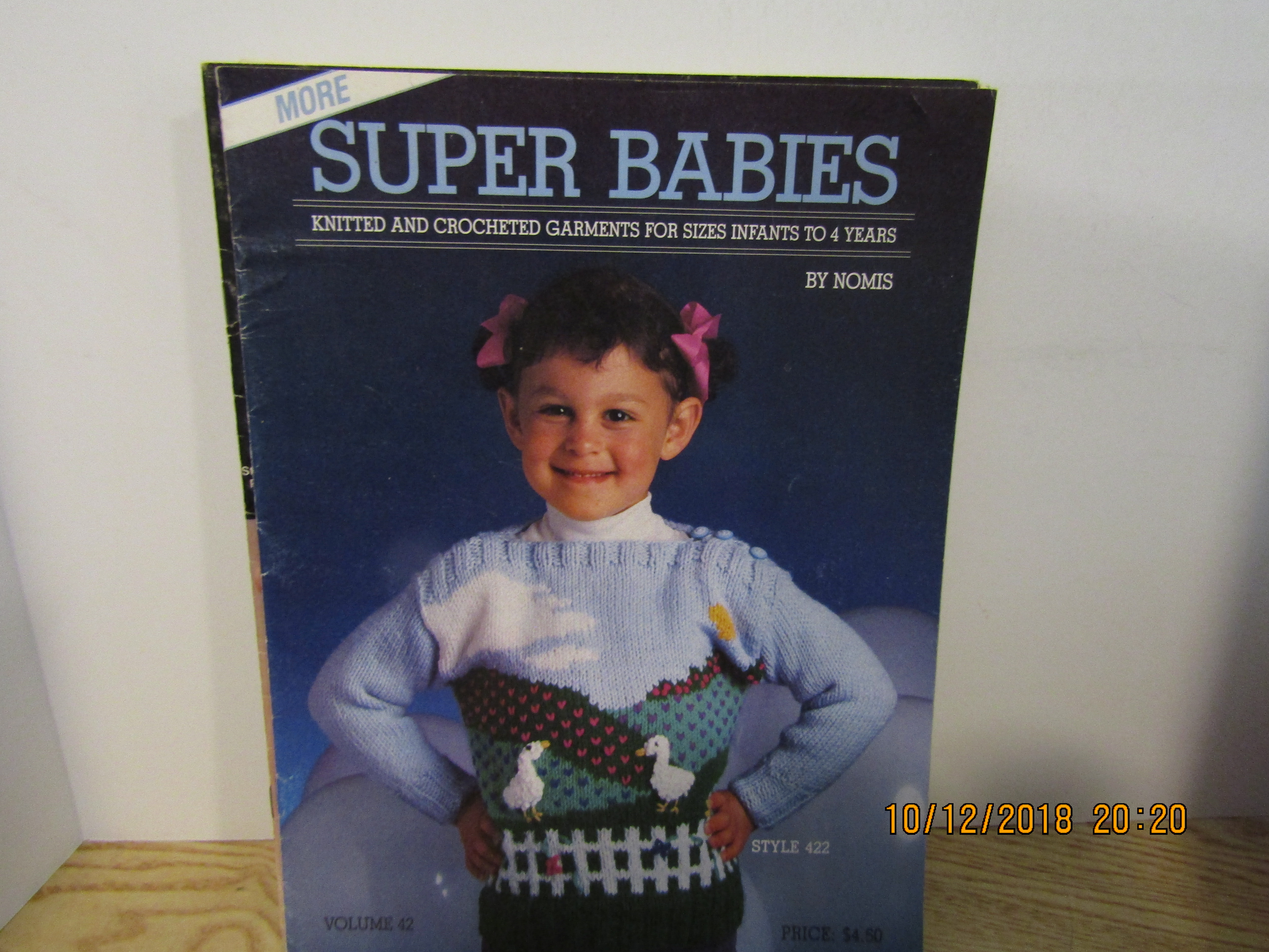 Nomis Knitting/Crochet Book Super Babies #42