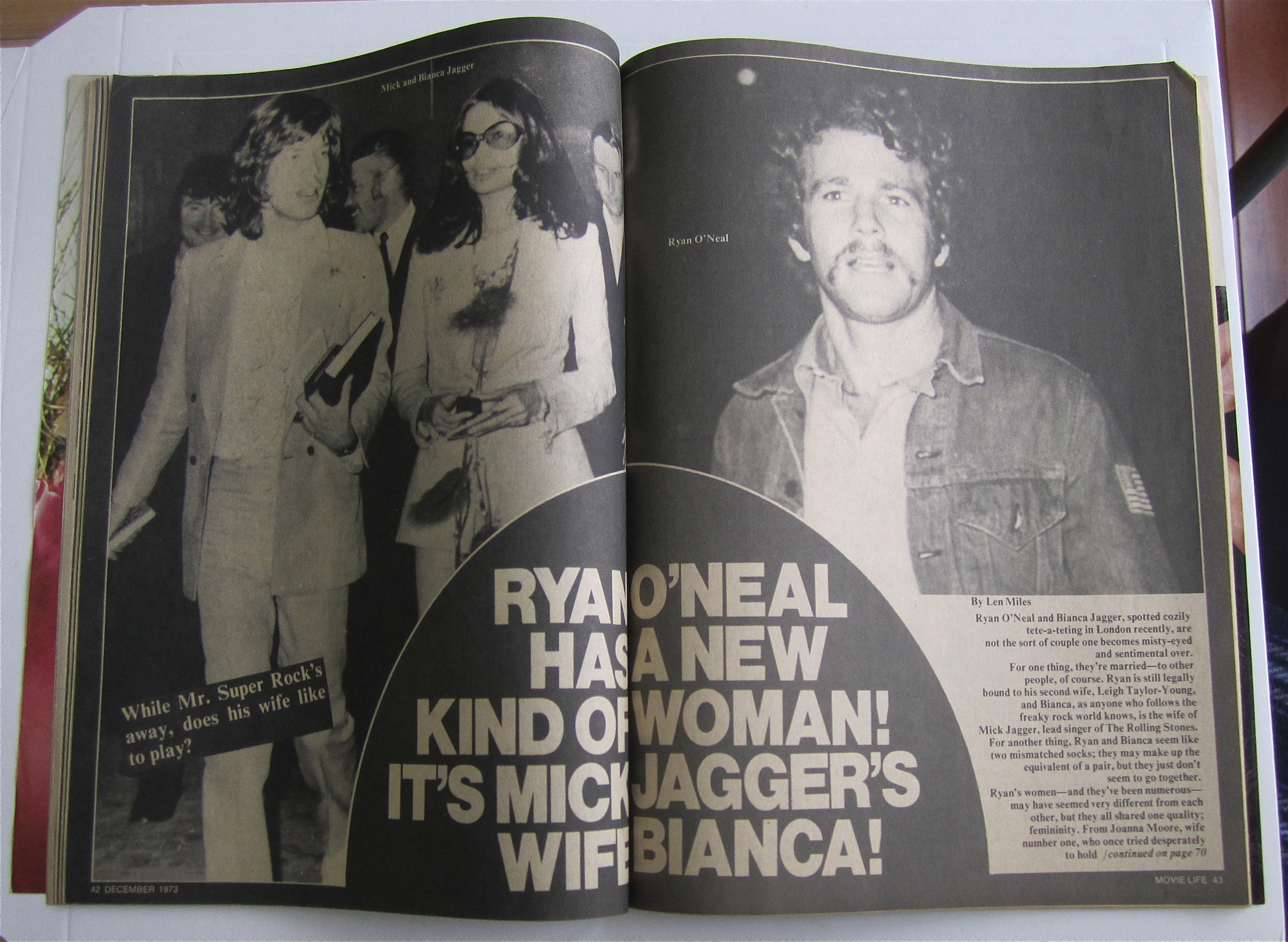 Movie Life Magazine December 1973 Sonny & Cher Split