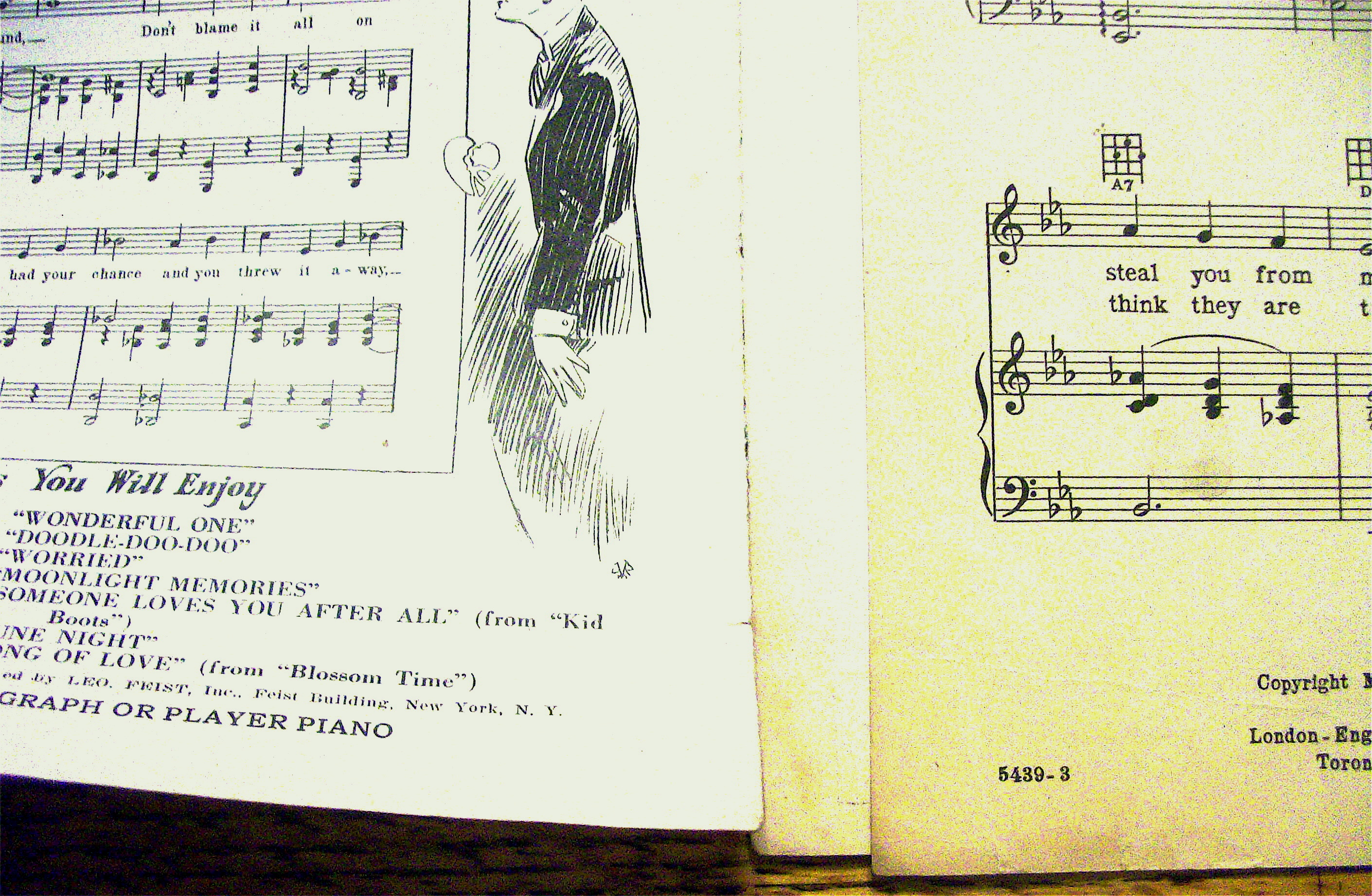 Sheet Music For 1924 Honest And Truly