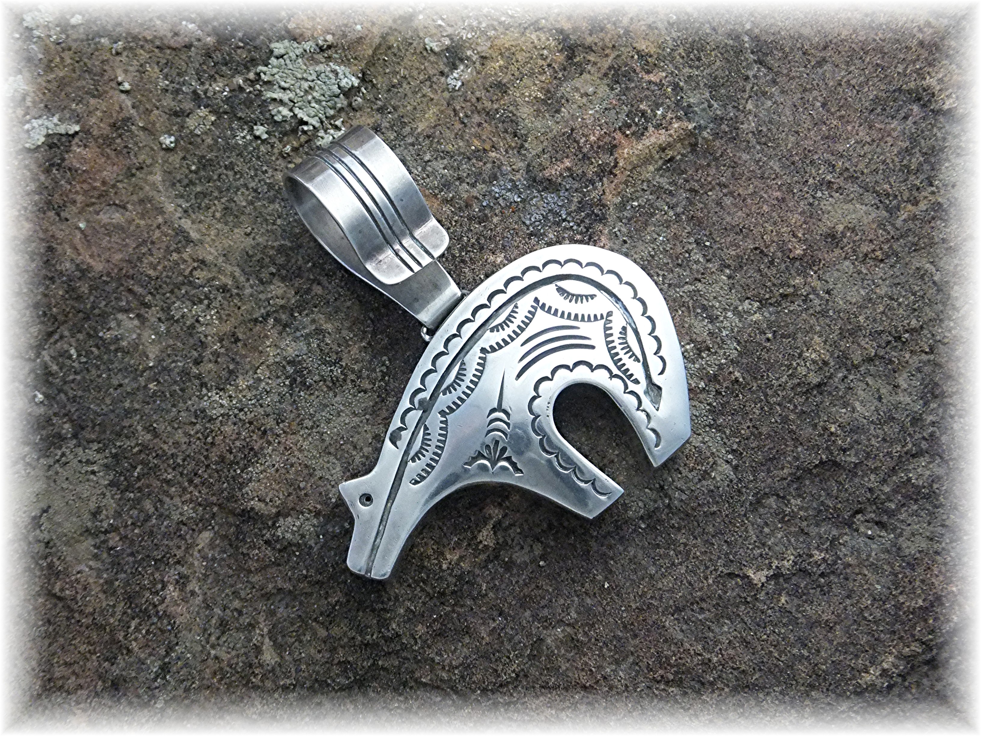 Pendant Sterling Silver Bear DANNY SANDOVAL