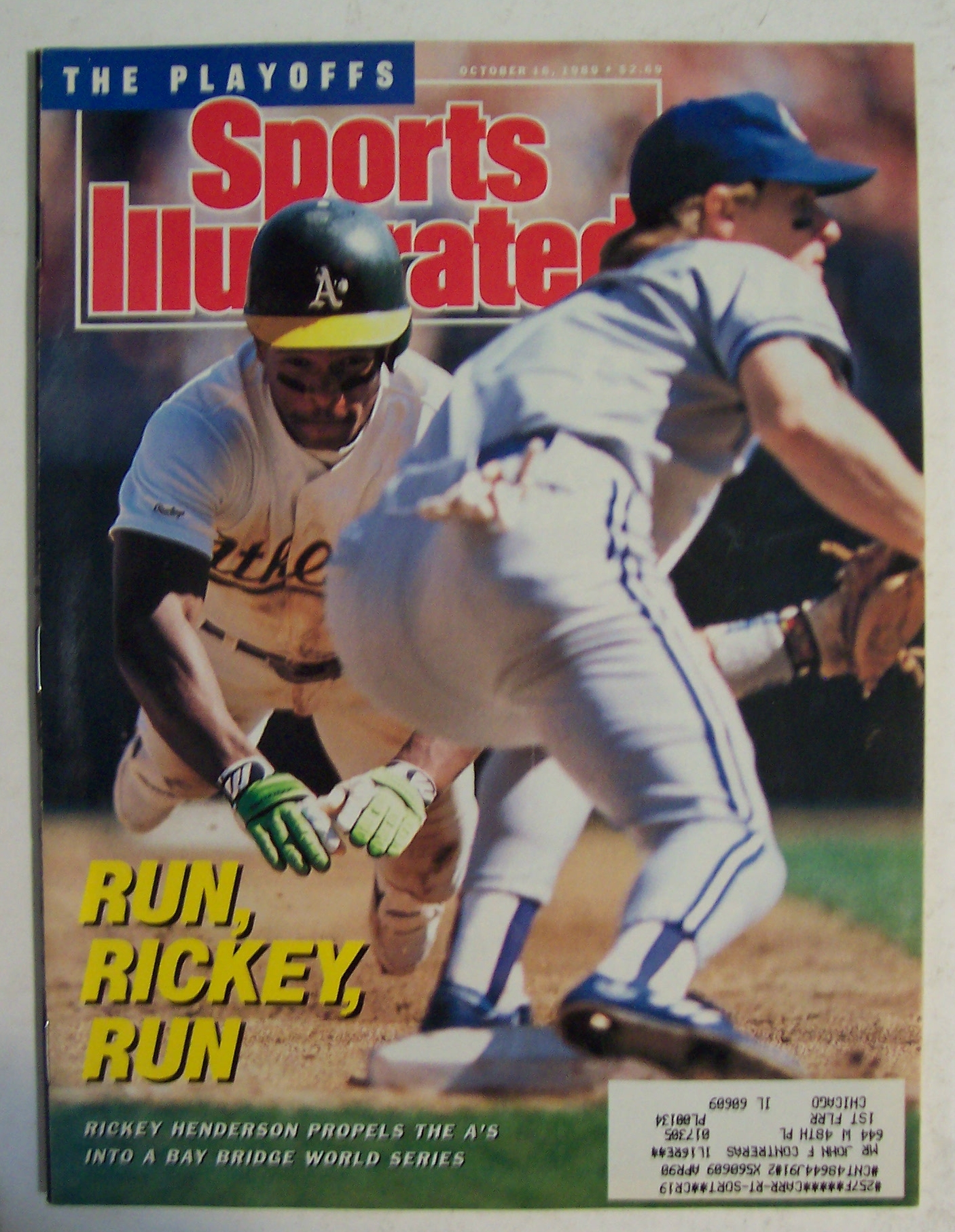 Sports Illustrated-October 16, 1989-Rickey Henderson