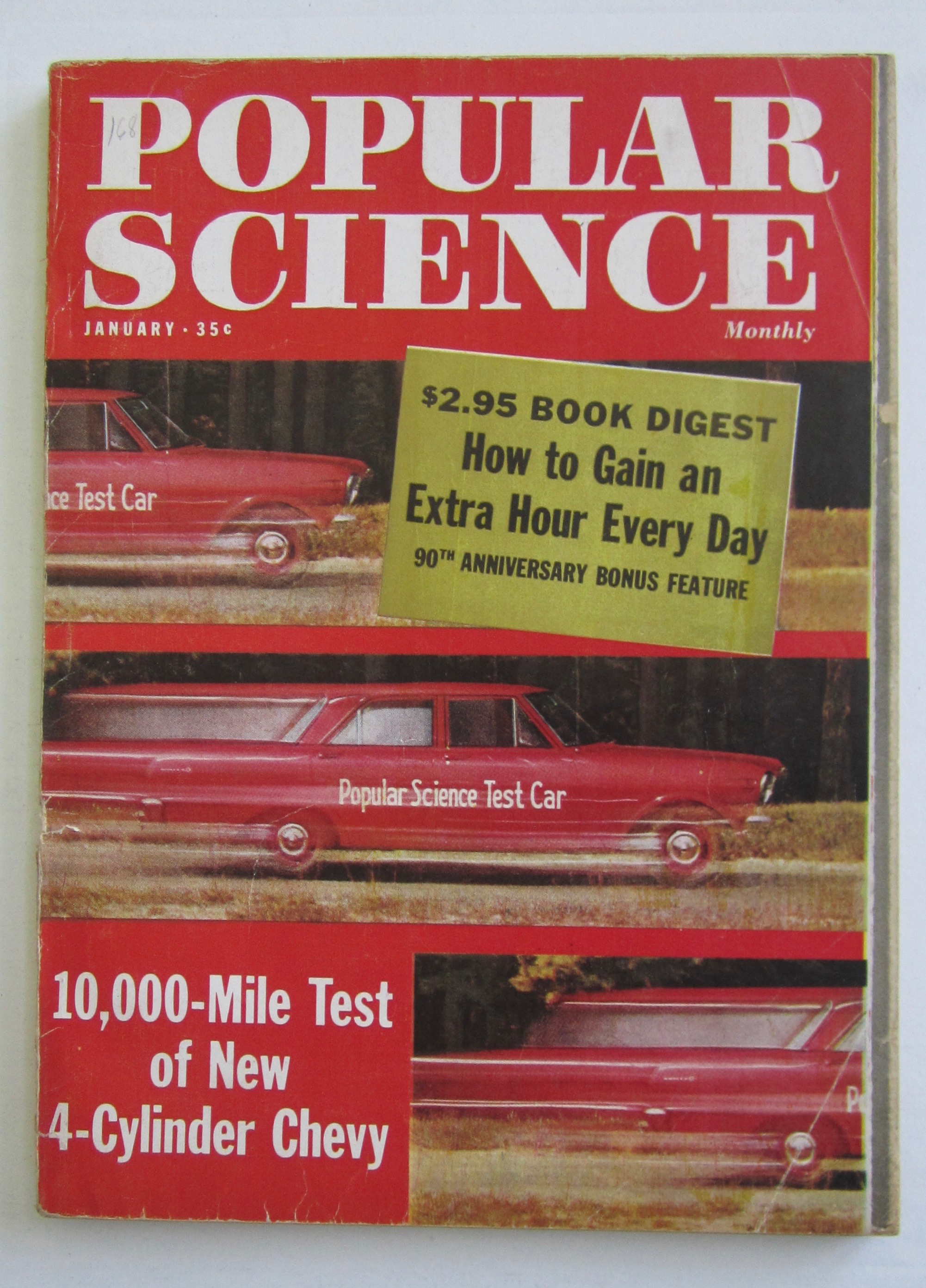 Popular Science Magazine-January 1962-10,000 Mile Test