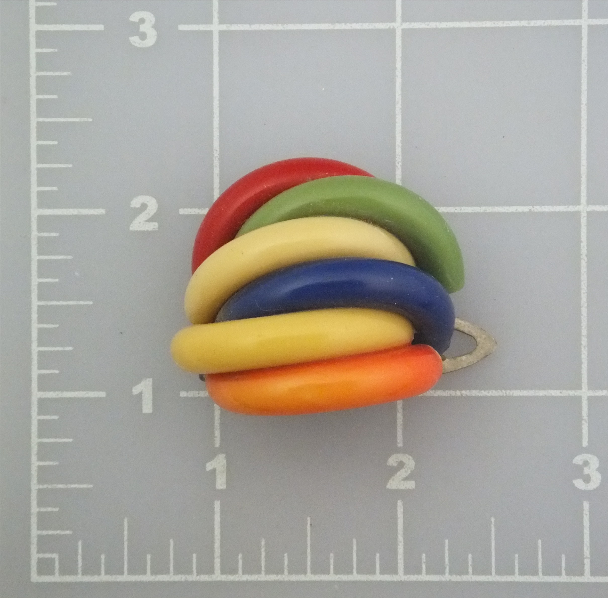 Dress Clip Plastic Vintage