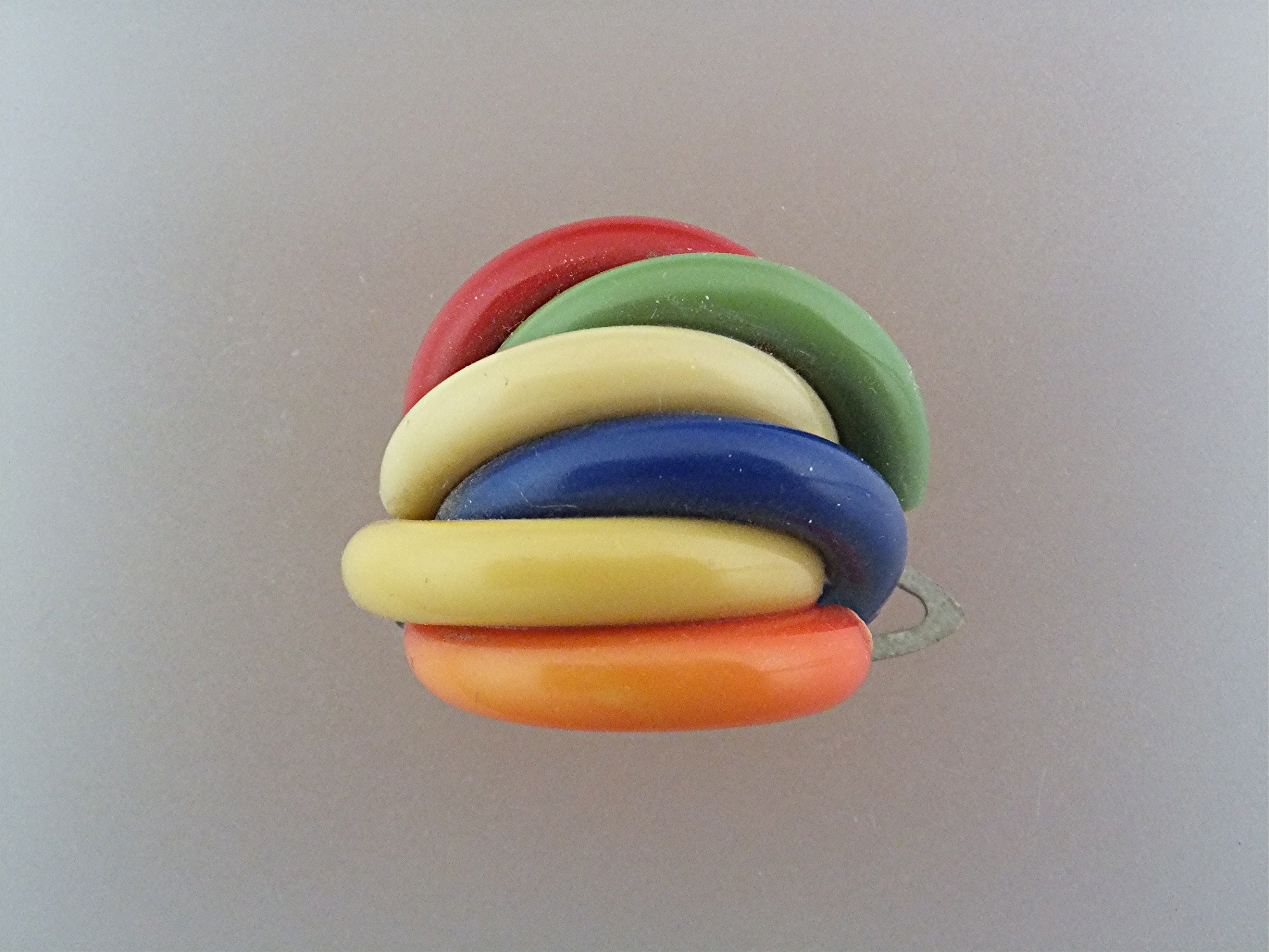 Dress Clip Plastic Vintage