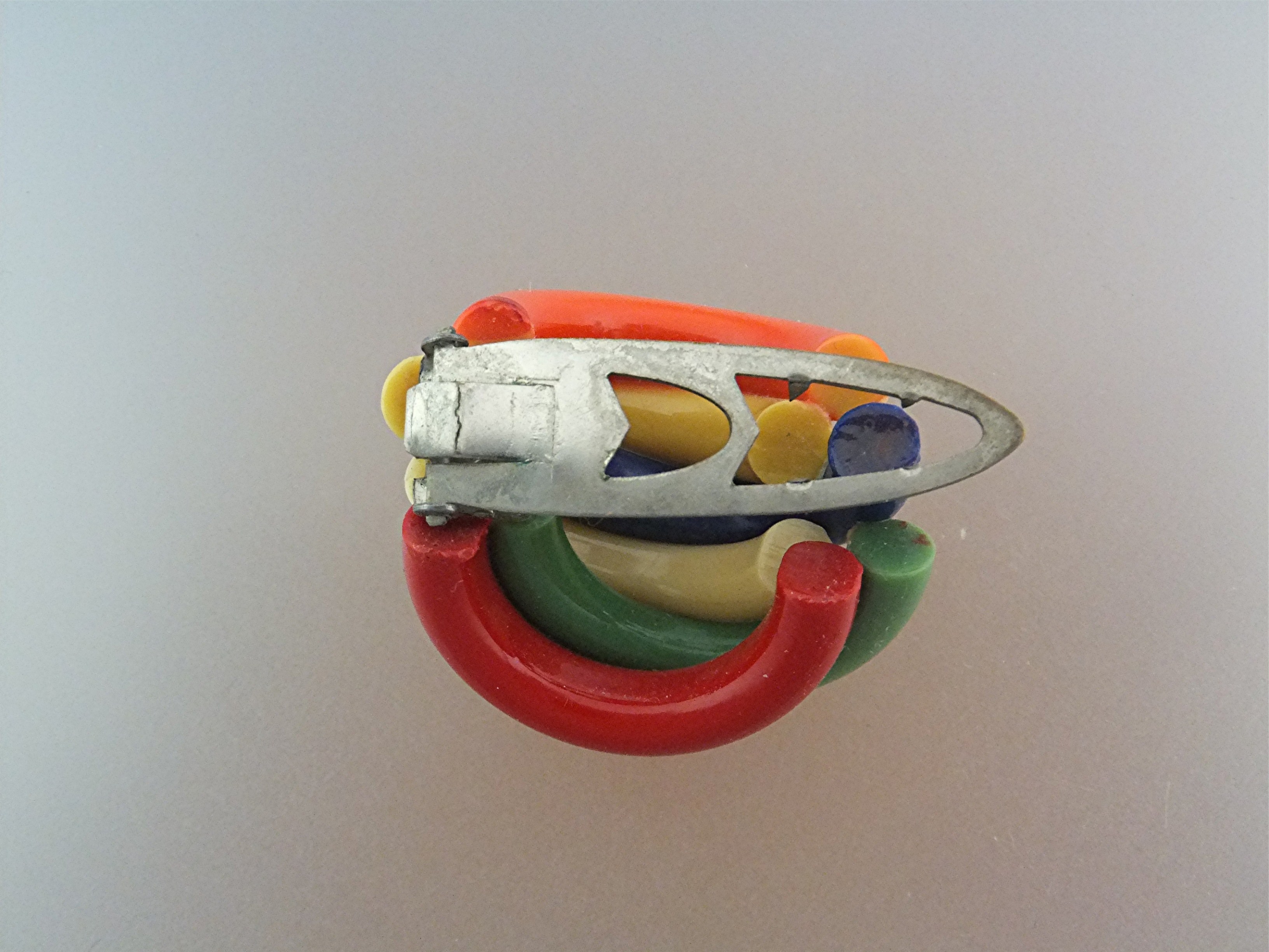 Dress Clip Plastic Vintage