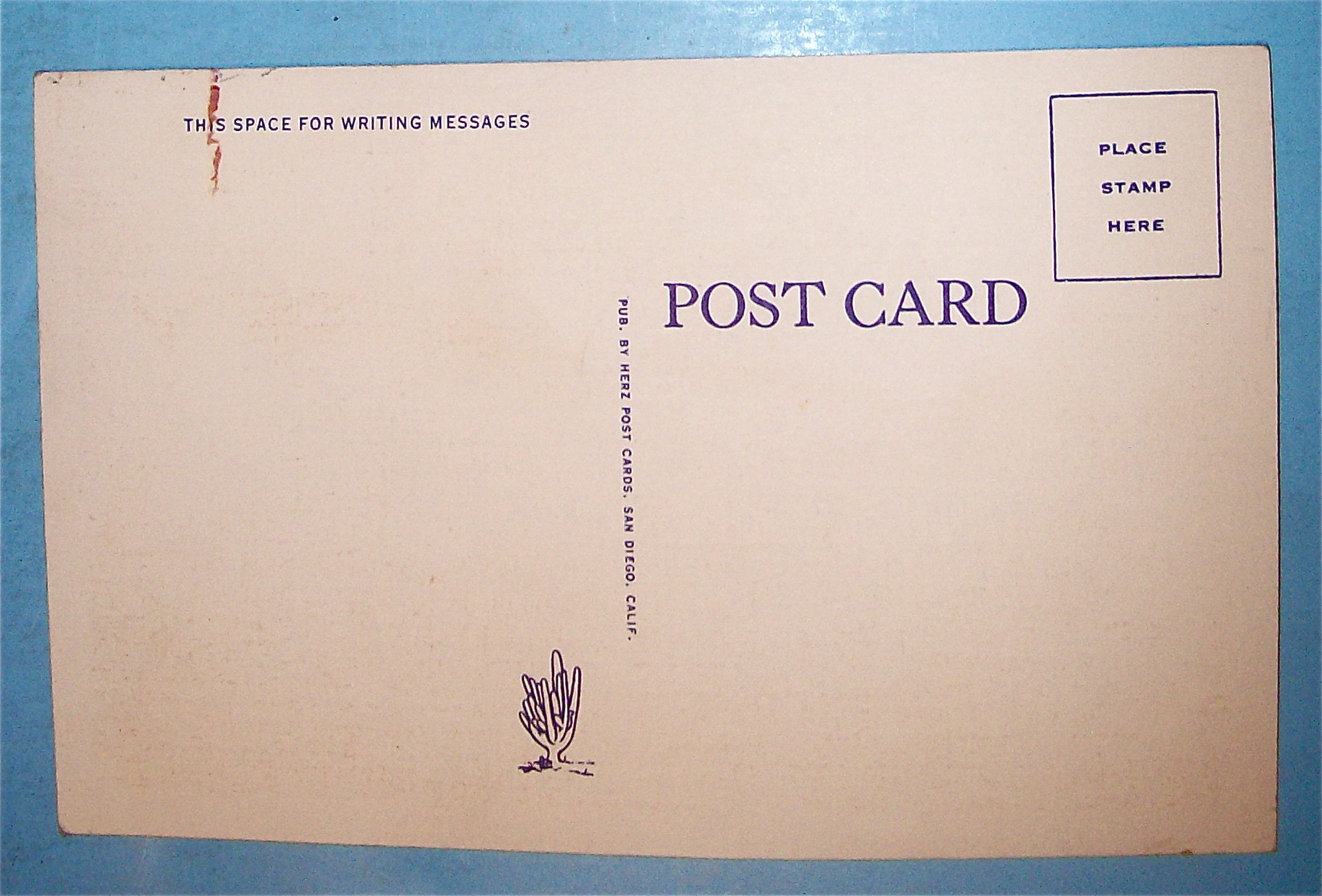 Battalion Recreation Room Postcard