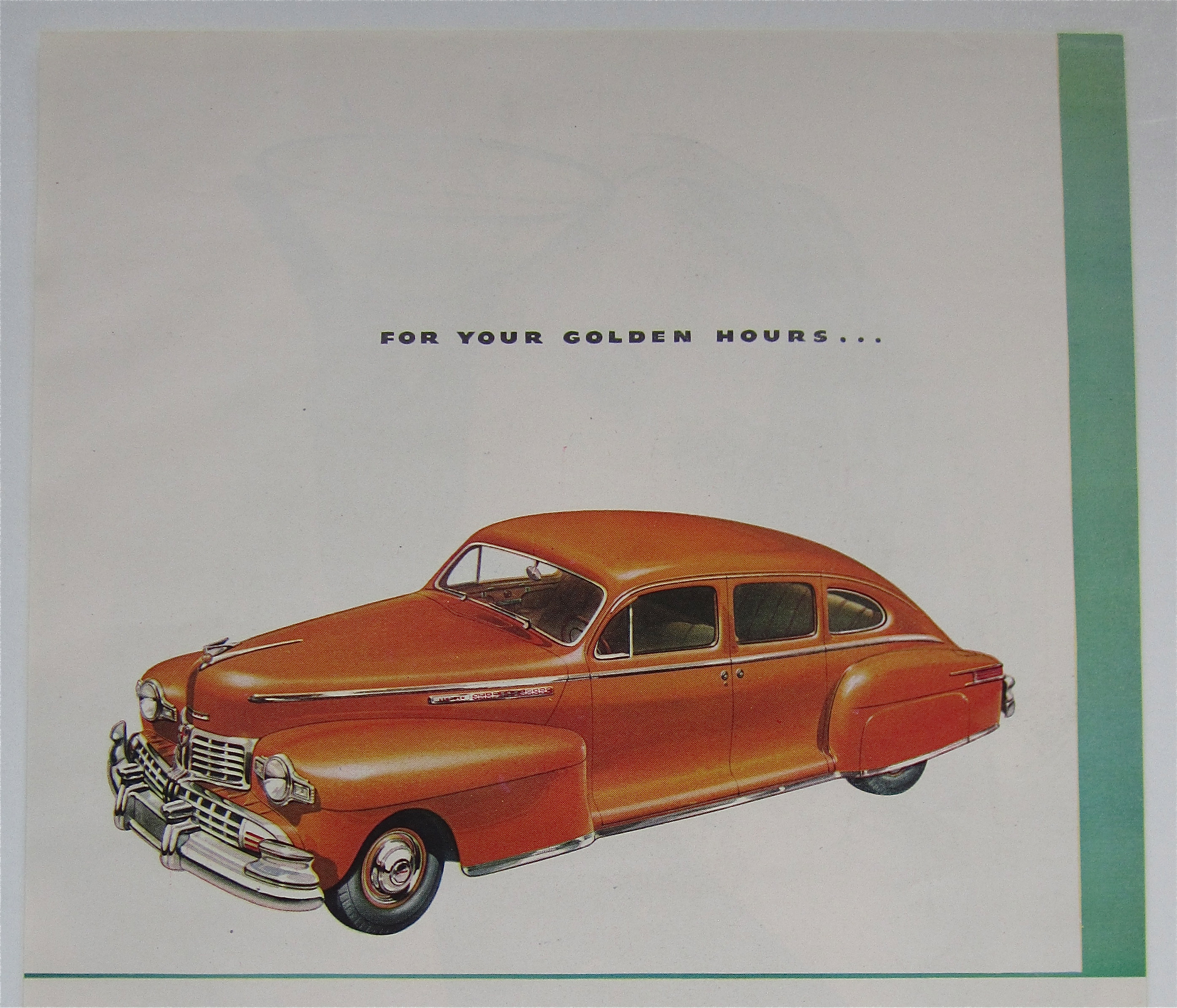 1946 Lincoln with a Lovely Orange Lincoln