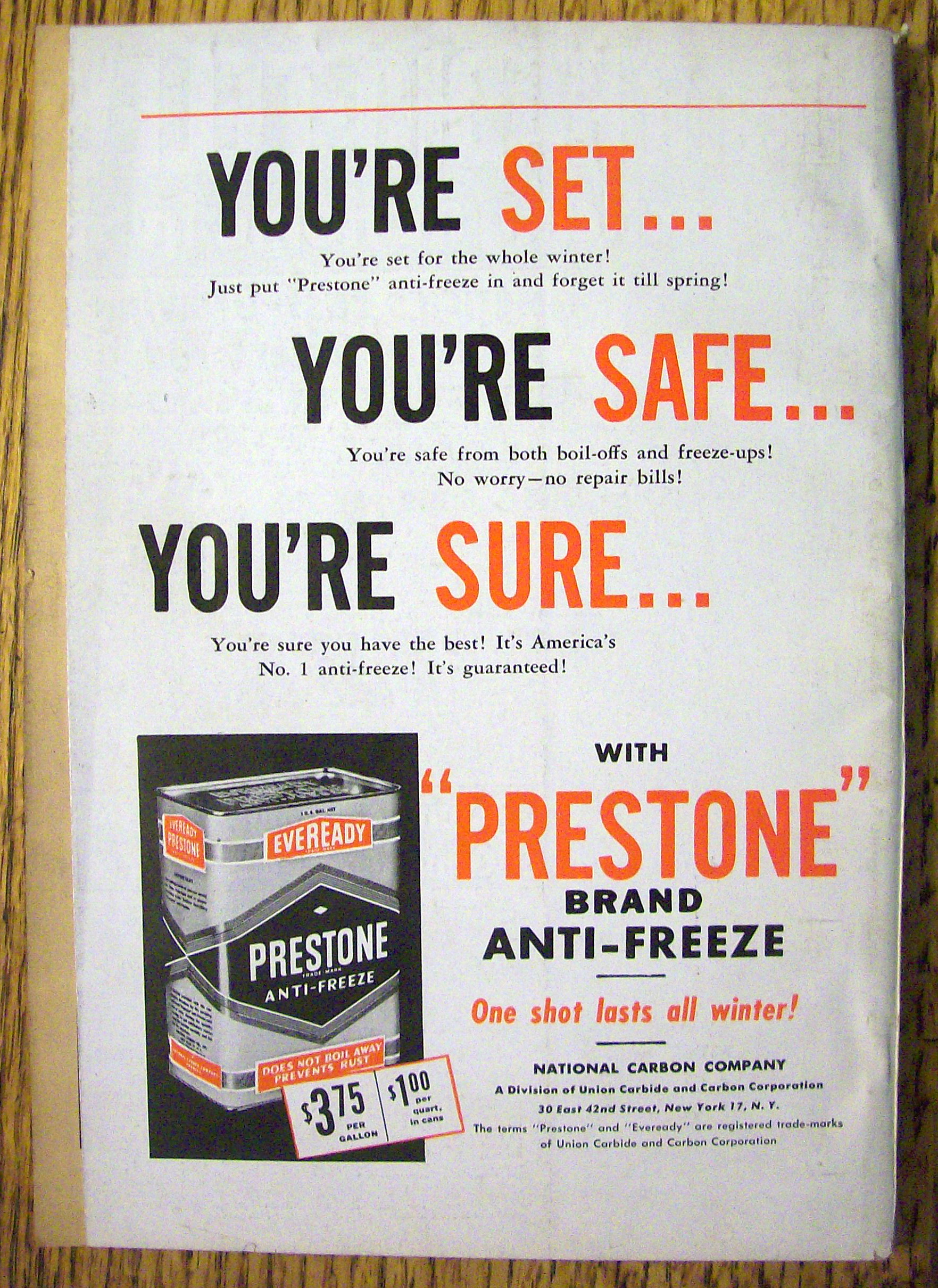 Mechanix Illustrated October 1951 Mail Order