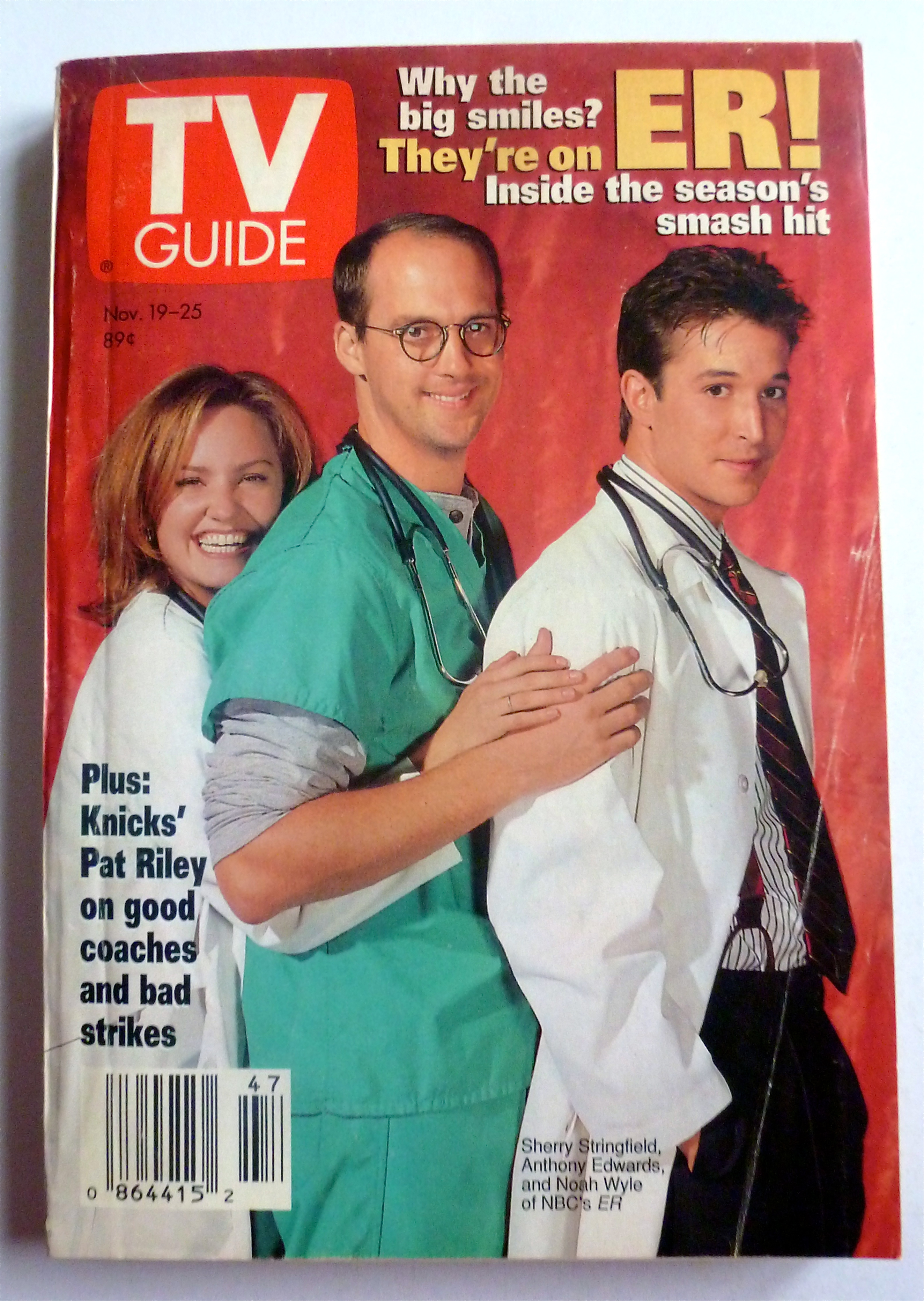 TV Guide-November 19-25, 1994-NBC's ER