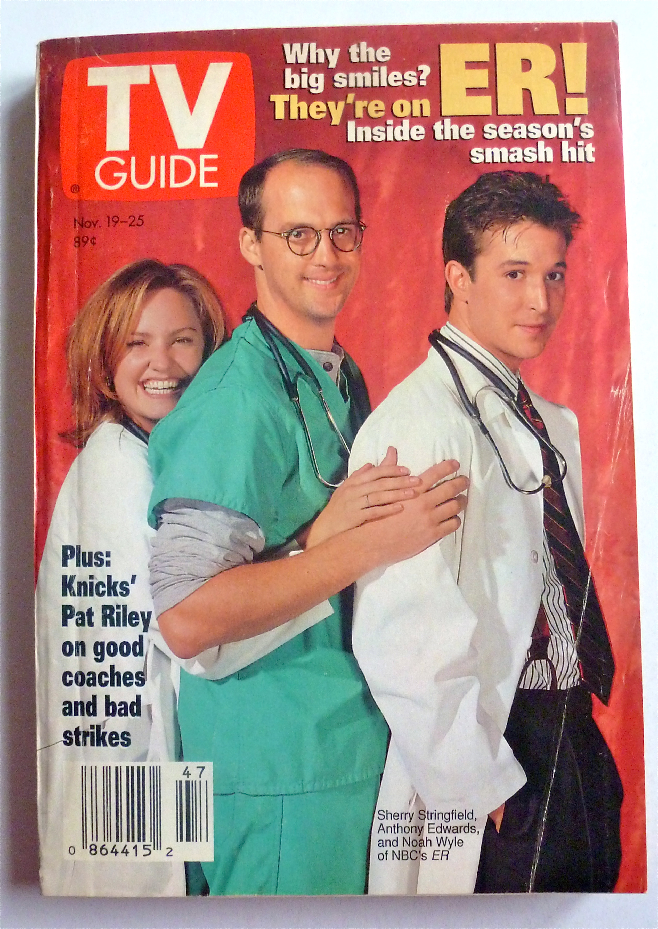 TV Guide-November 19-25, 1994-NBC's ER