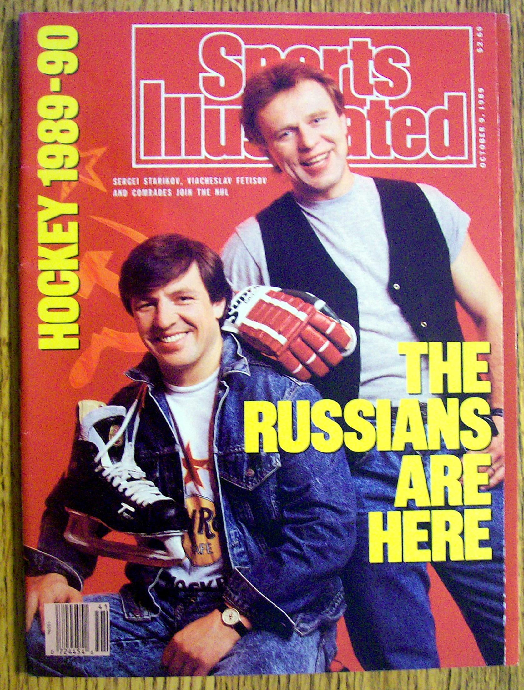Sports Illustrated Magazine-October 9, 1989-Russians