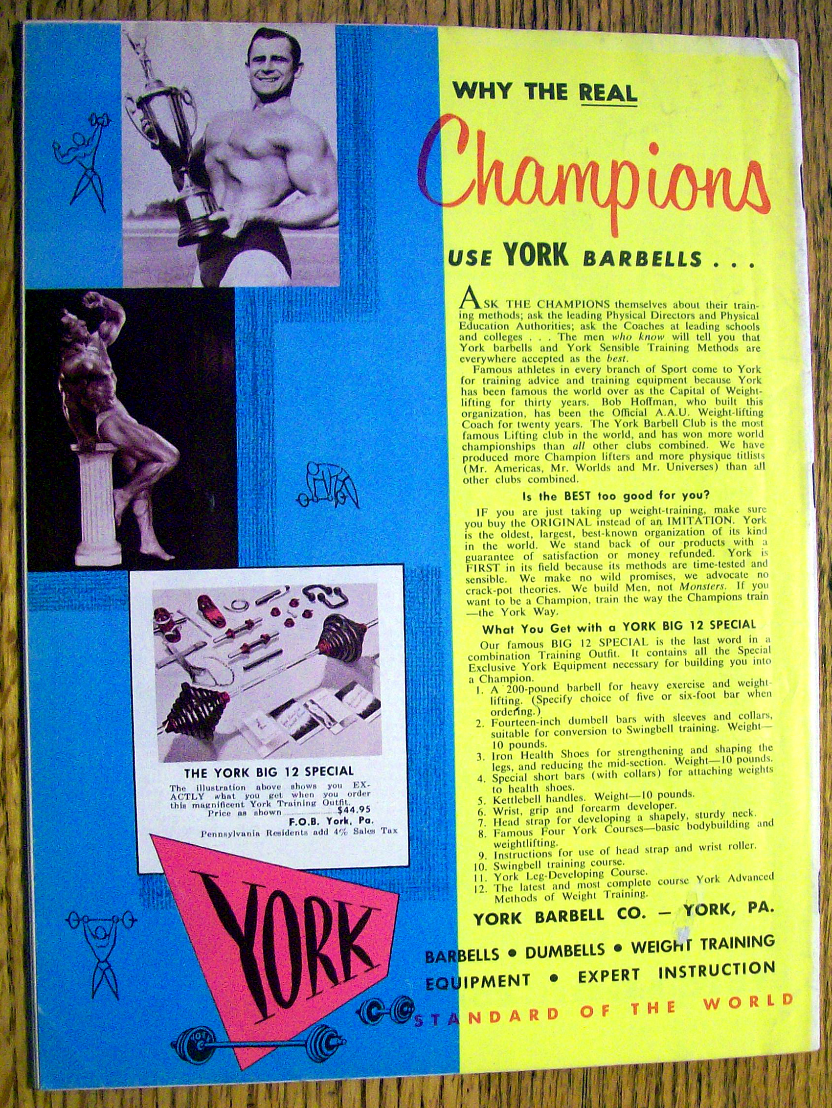 Strength & Health Magazine-August 1961-Bill & Lana
