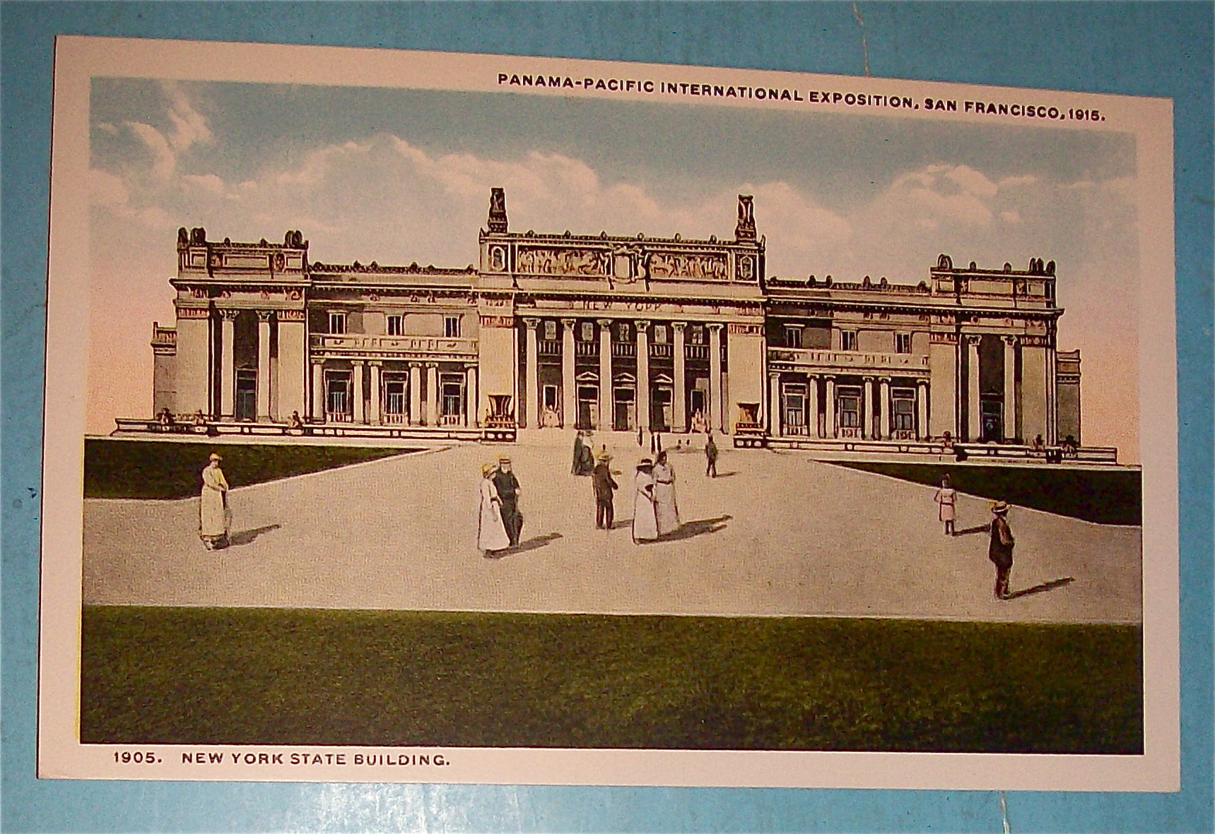 New York State Building Postcard (Panama Pacific Expo)