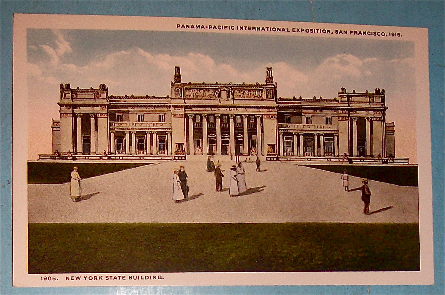 New York State Building Postcard (Panama Pacific Expo)