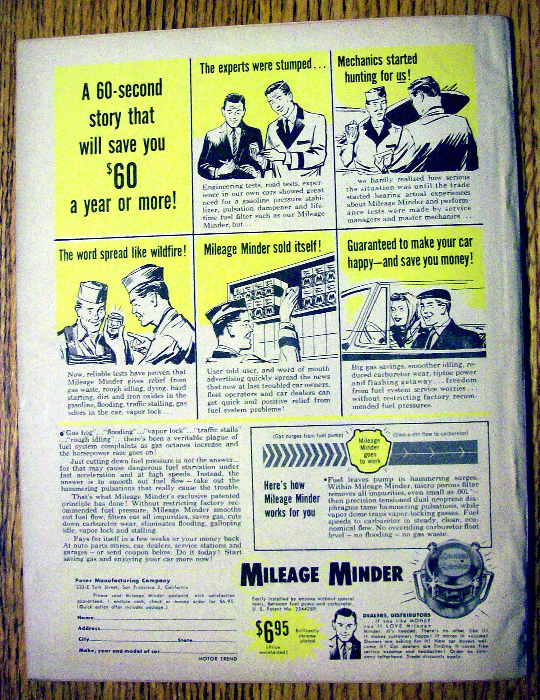 Motor Trend Magazine December 1956 1957 Cars
