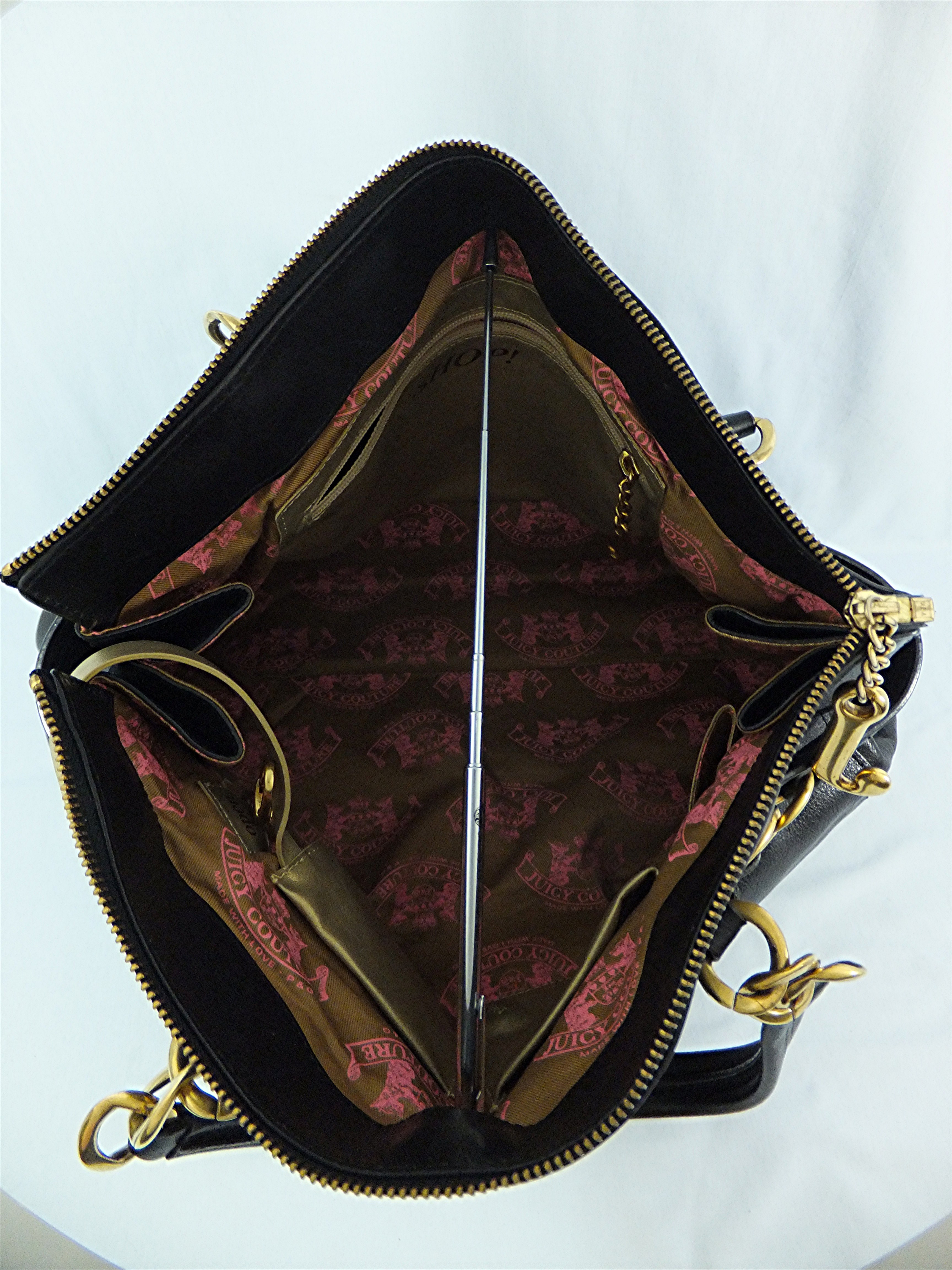 Bag Juicy Couture Black Leather  Large