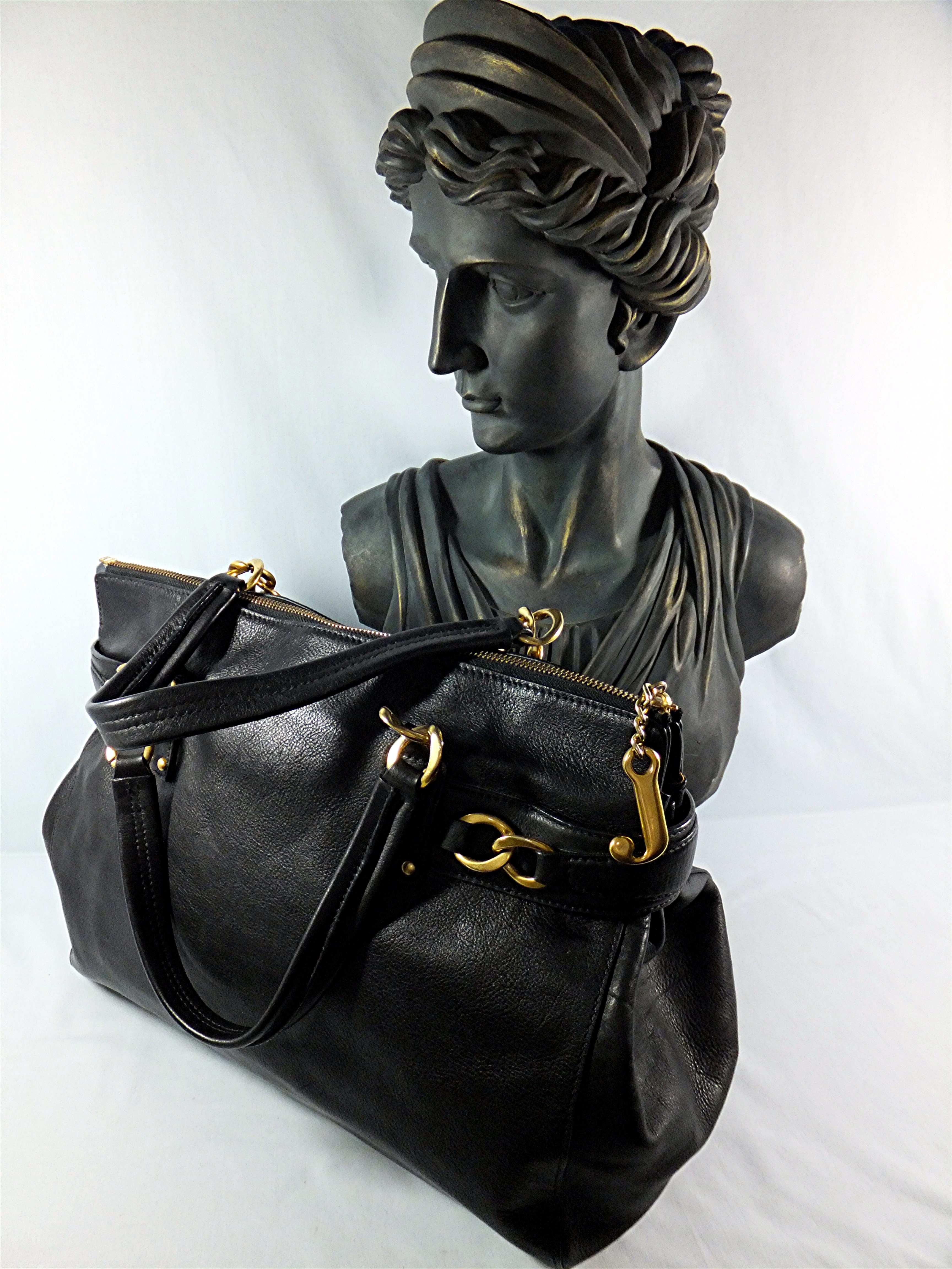 Bag Juicy Couture Black Leather  Large