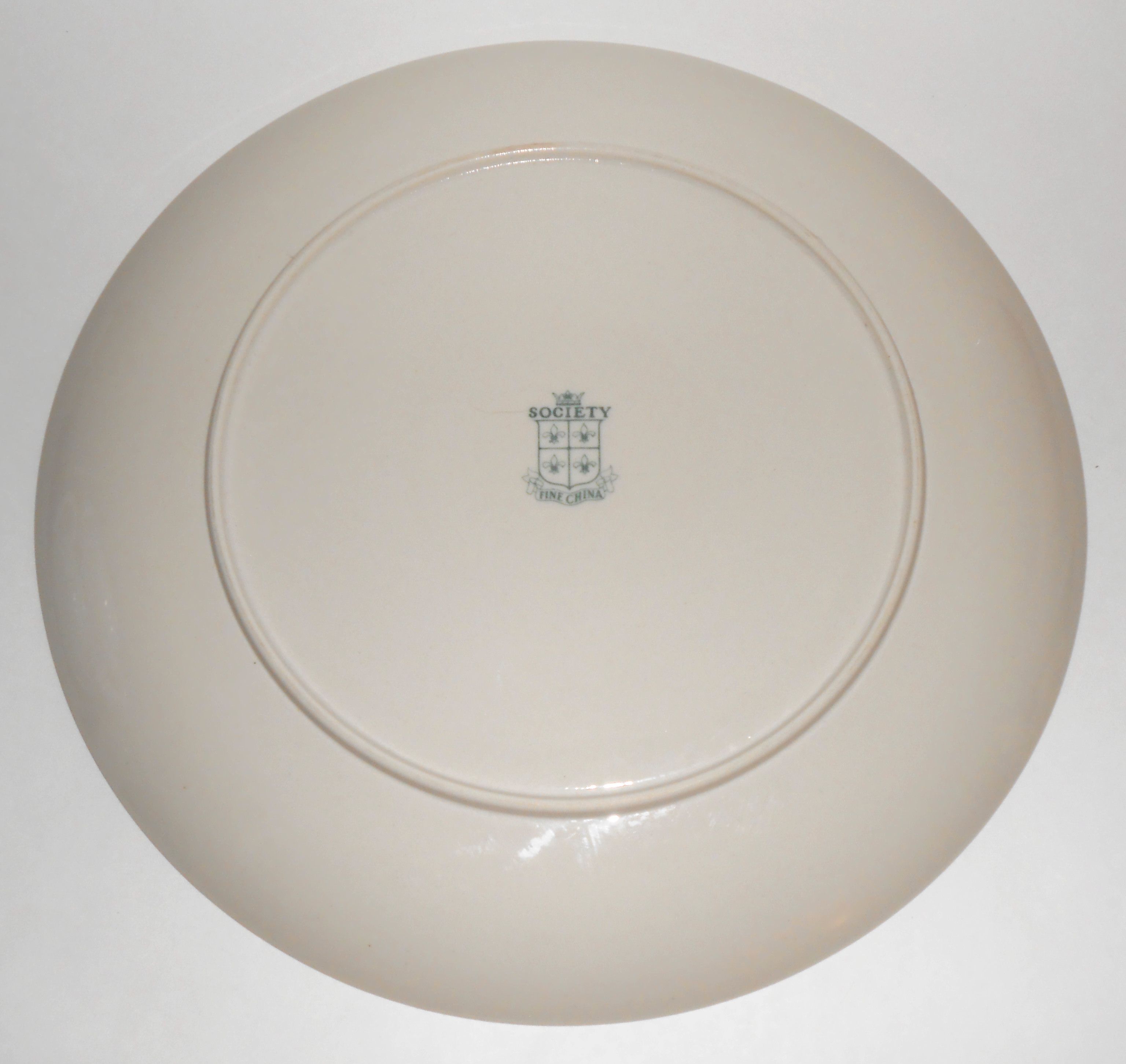 Society Fine Arts China Larchwood Dinner Plate! MINT
