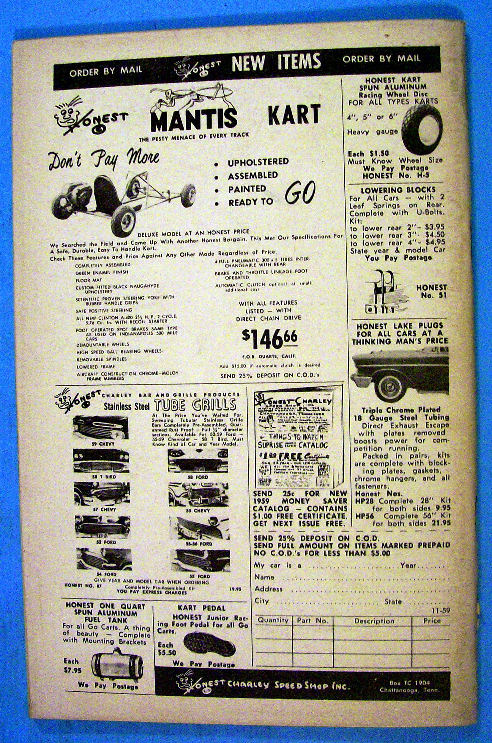 Custom Cars December 1959 New Ideas For Grilles