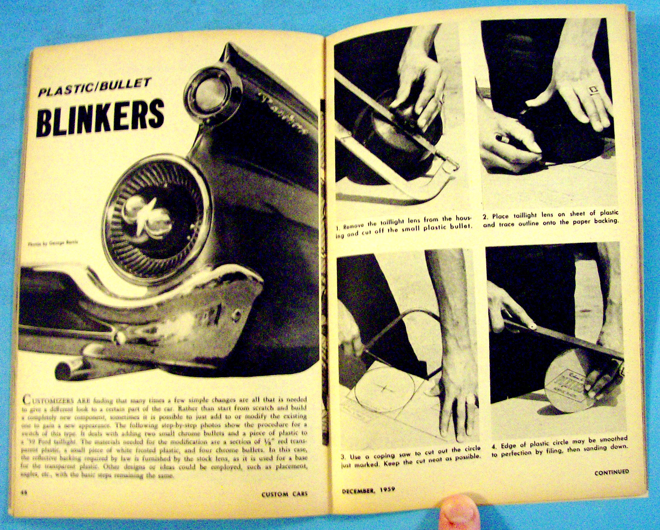 Custom Cars December 1959 New Ideas For Grilles