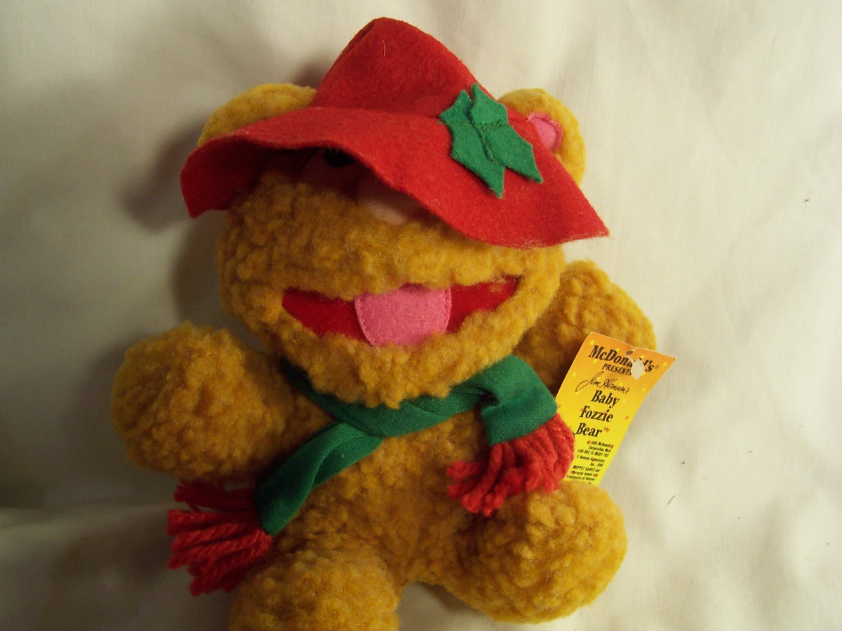 McDonalds Muppet Baby Fozzie Bear 1988