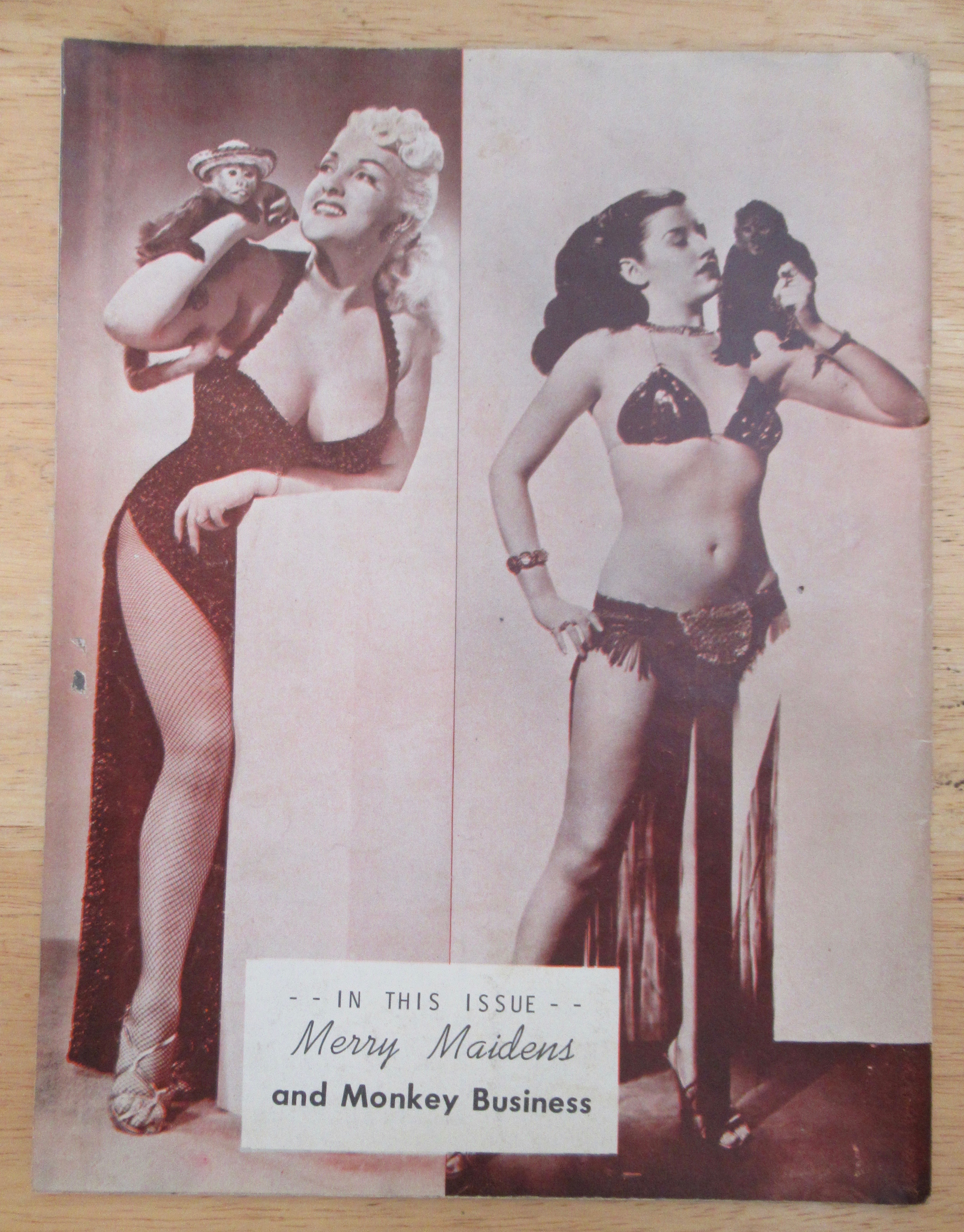 Playgirl Magazine 1940's The Tempest Storm Tale