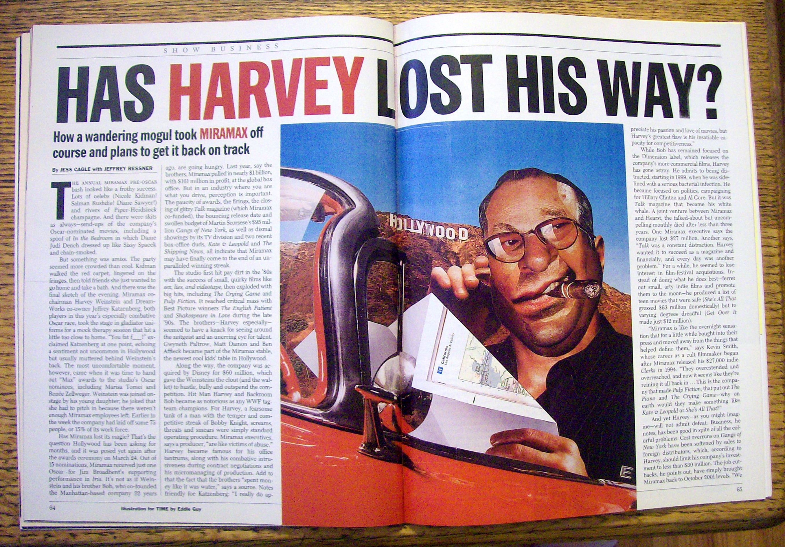 Time Magazine April 8, 2002 All Boxed In