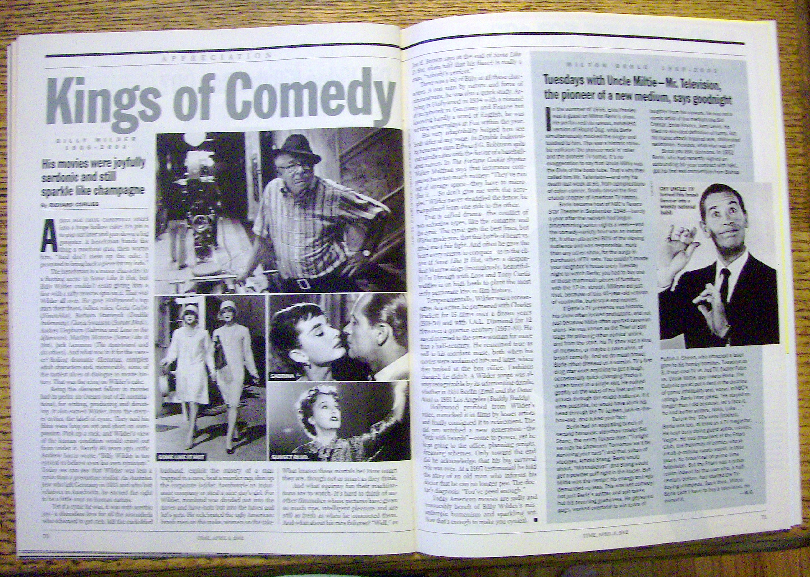 Time Magazine April 8, 2002 All Boxed In