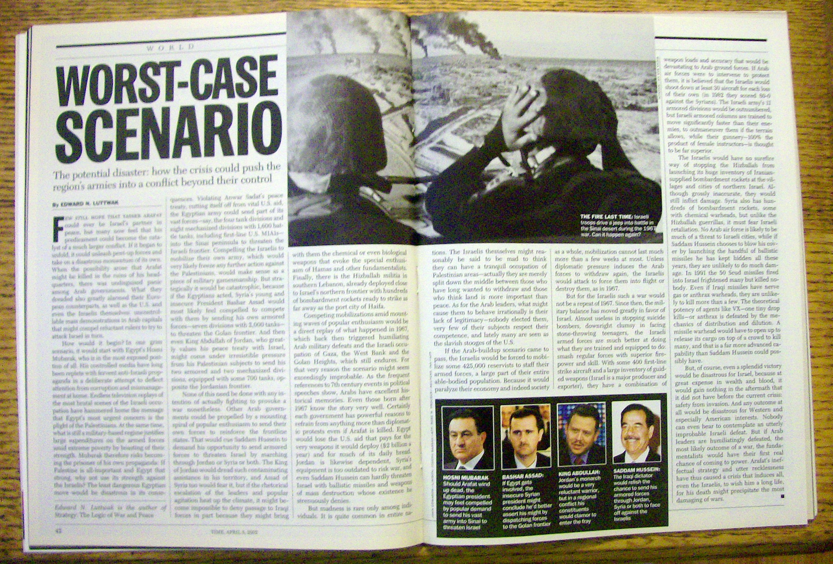 Time Magazine April 8, 2002 All Boxed In