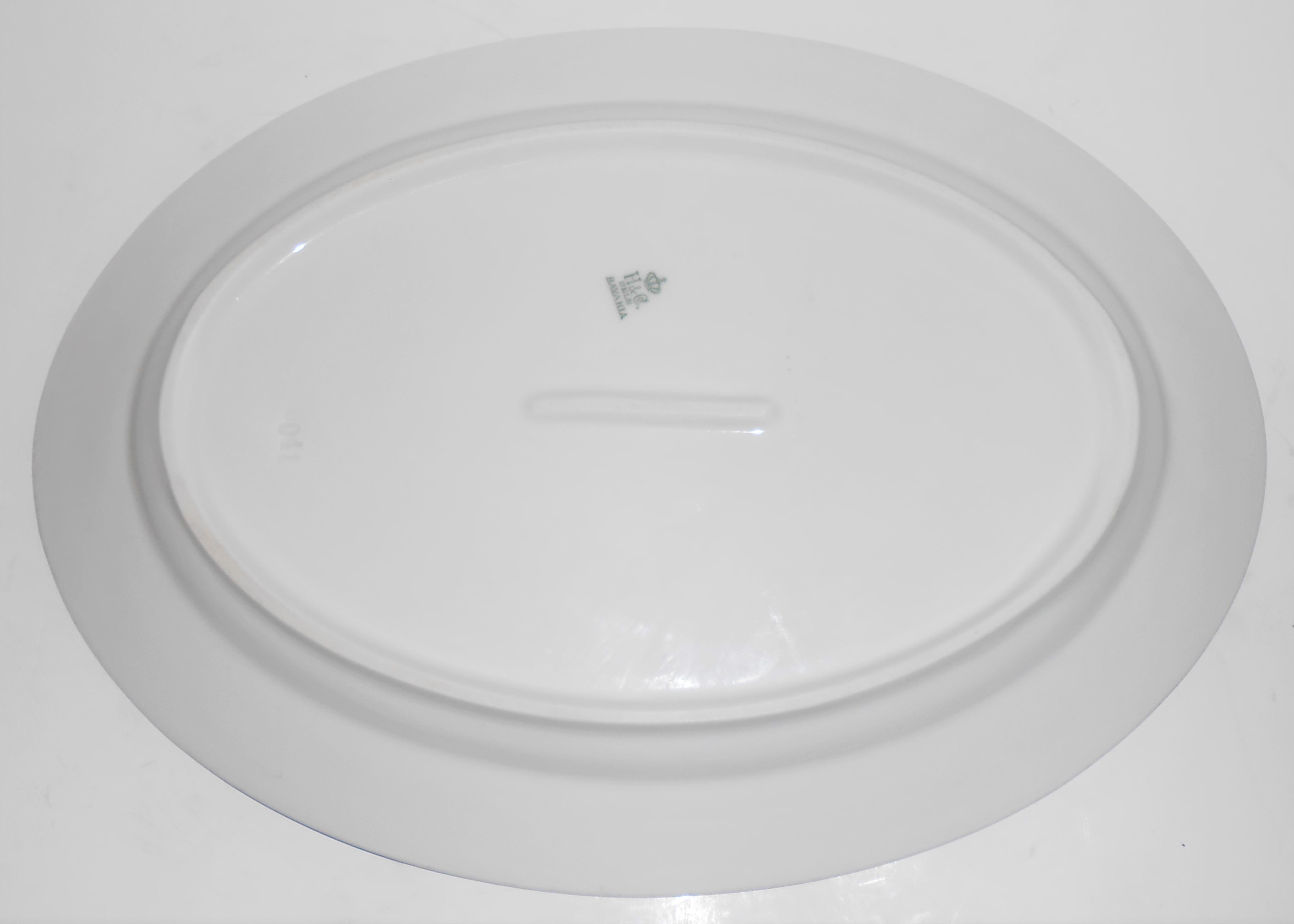 Heinrich & Co Porcelain Electra 6541 w/Gold Platter