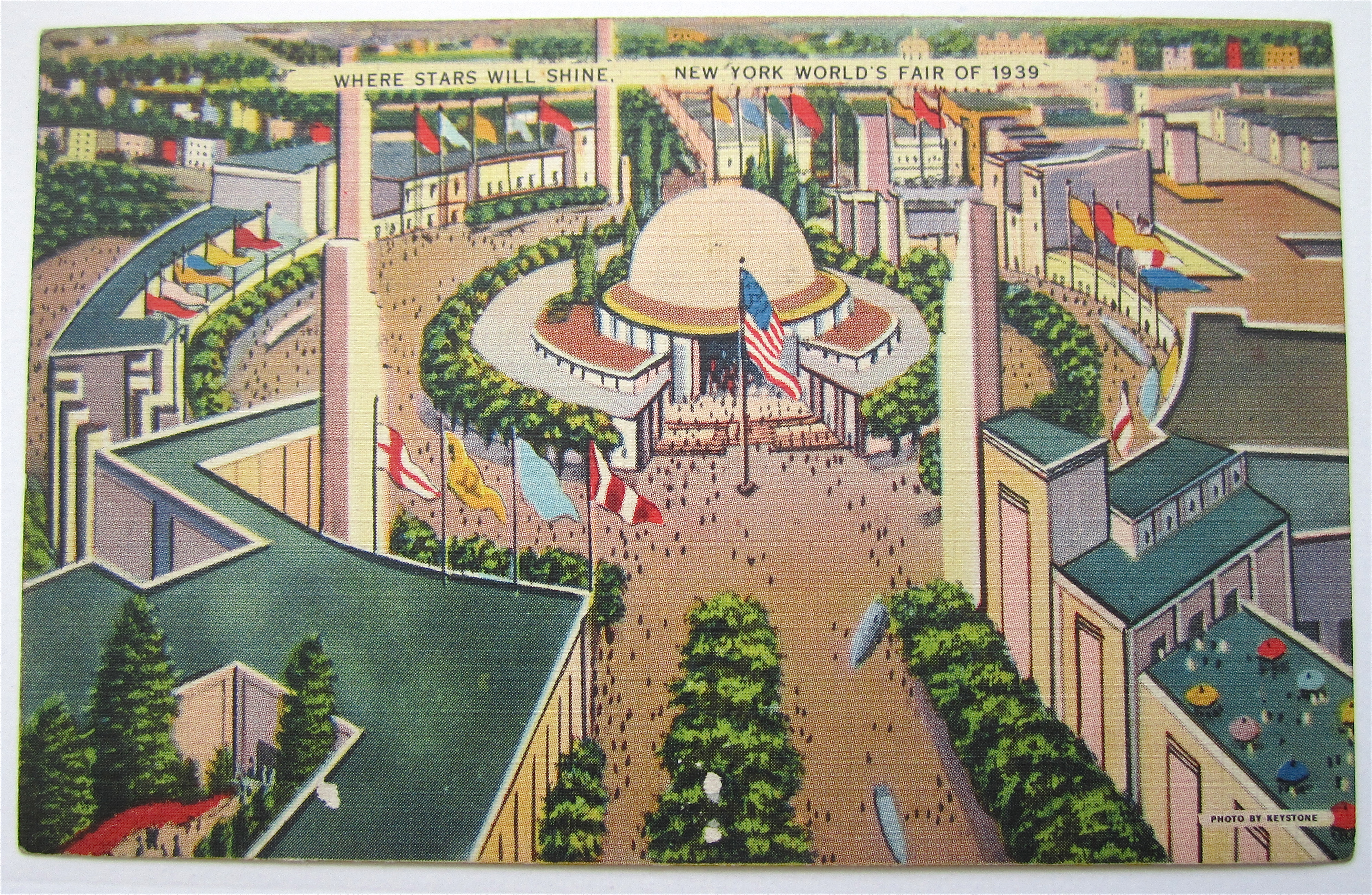 The Planetarium, New York World's Fair Postcard