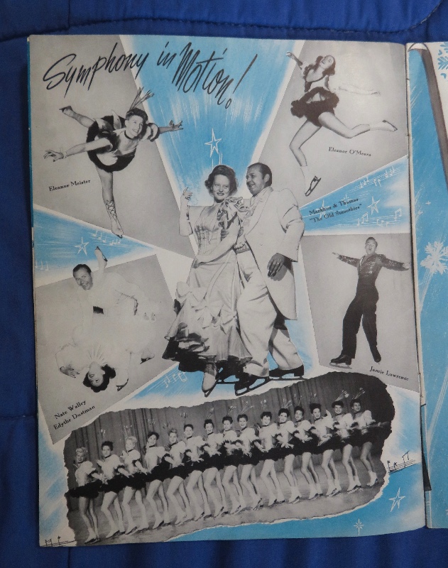 Original 1944 Ice Capades Program With George Petty Cover