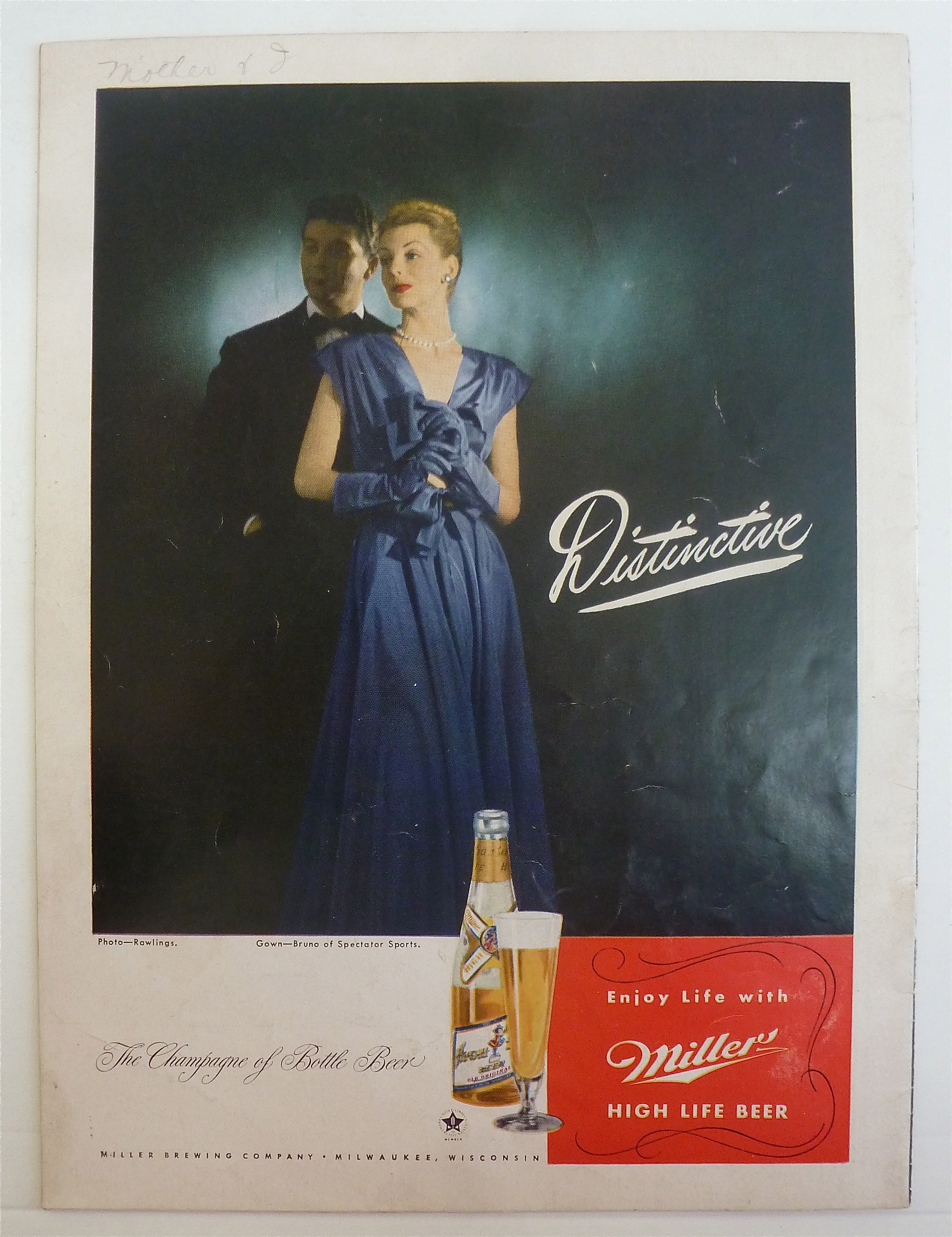 Skating Vanities Program 1947 A. Vargas Cover